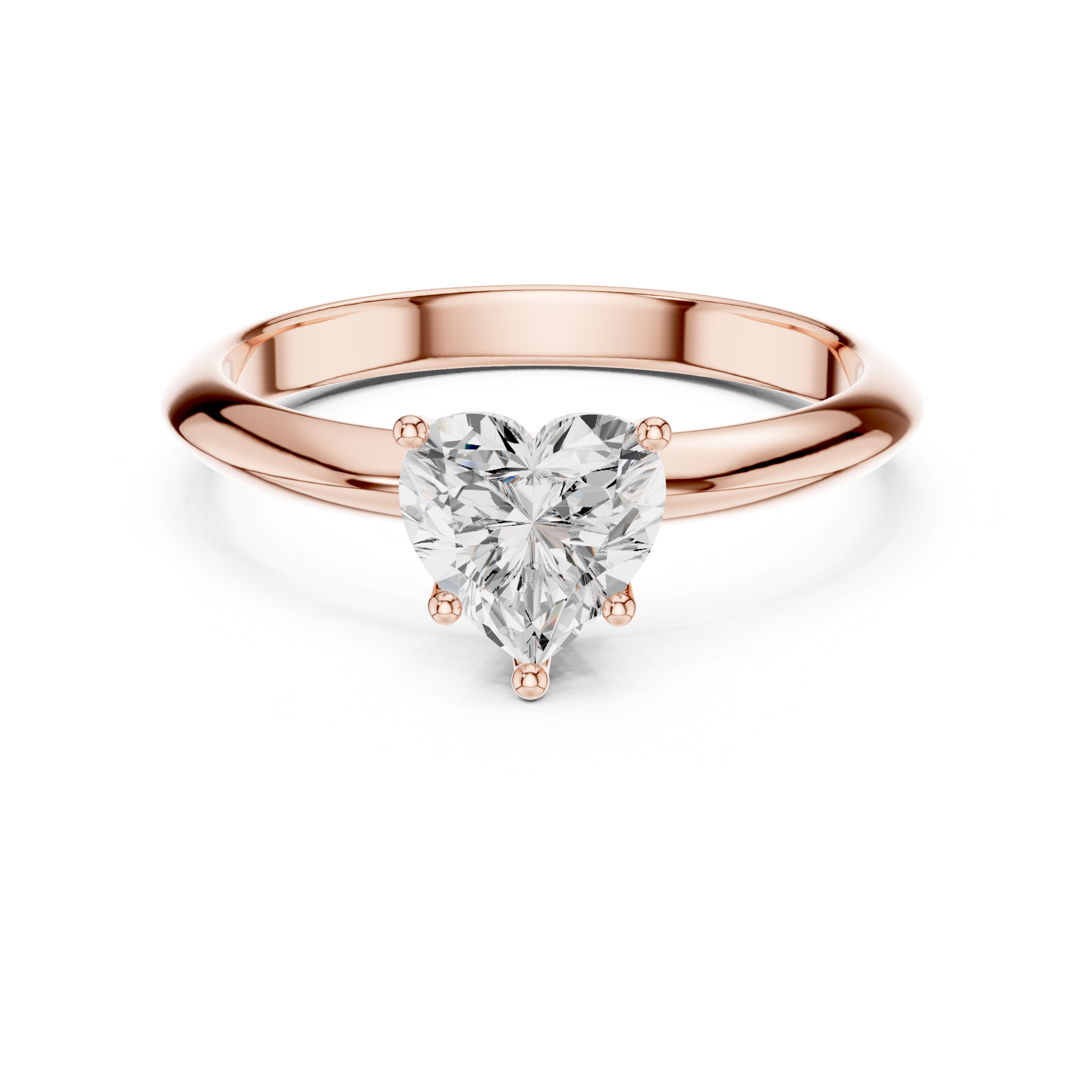 Modern pearl ring with sleek band.