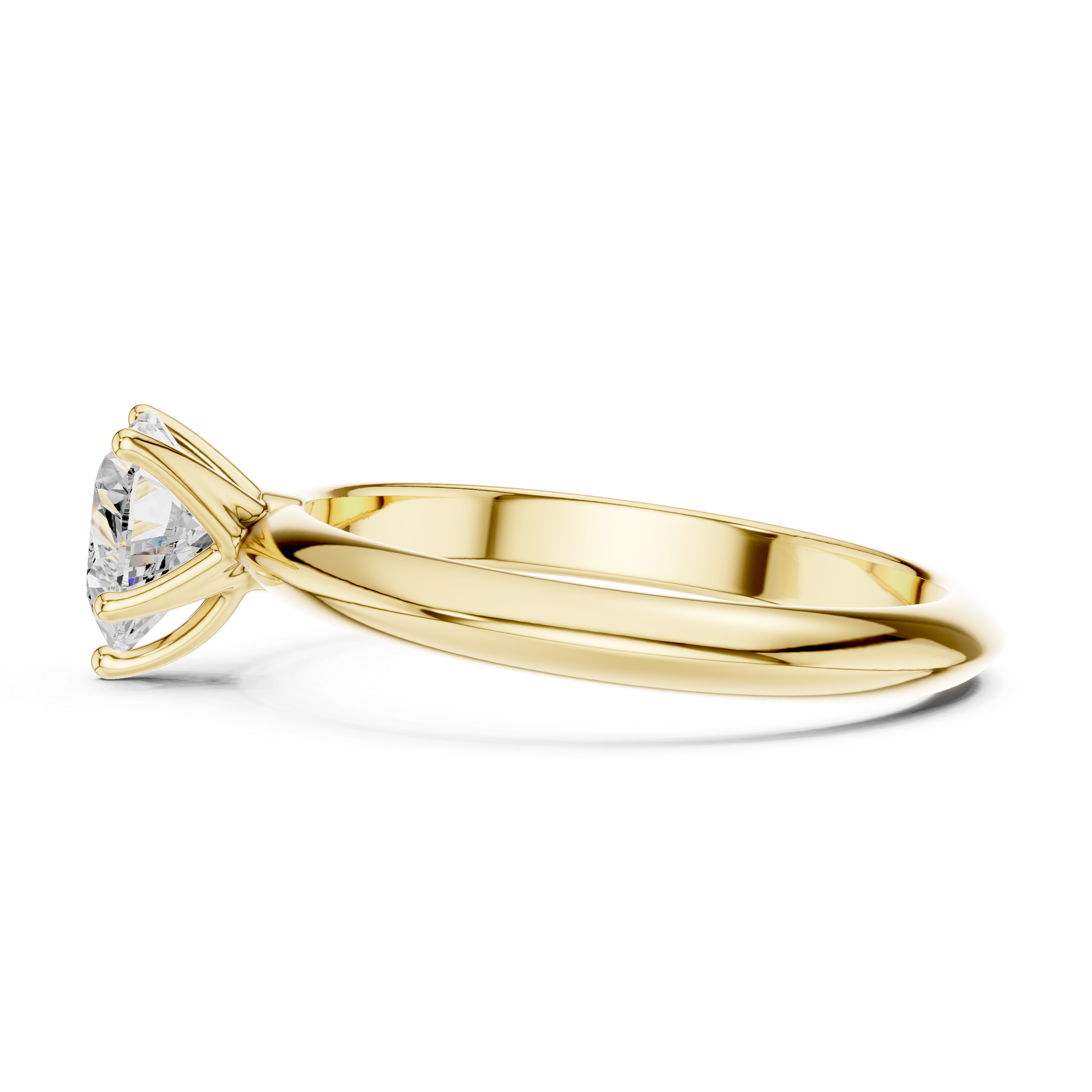 Thin diamond bracelet with delicate sparkle.
