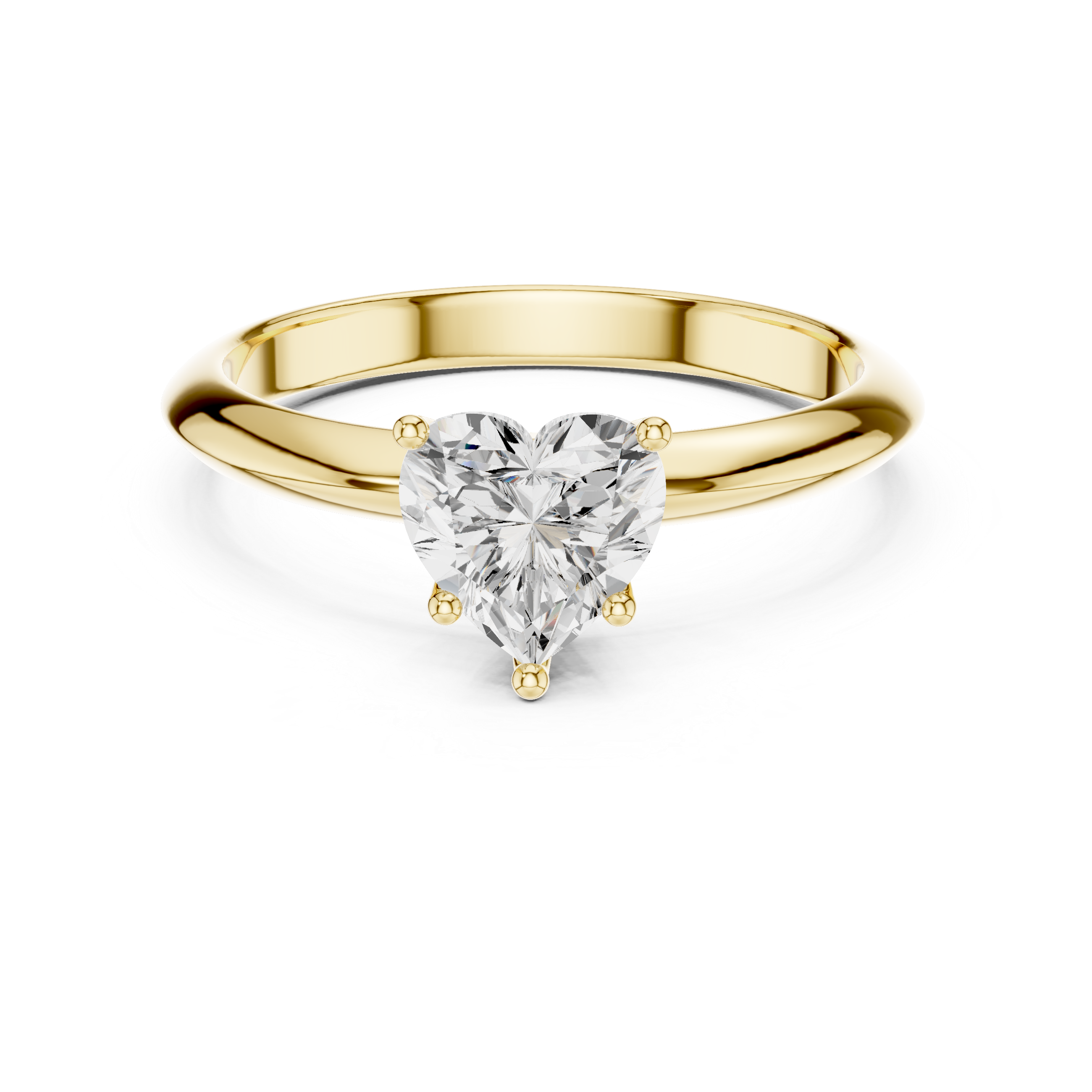 Classic gold ring with timeless style.