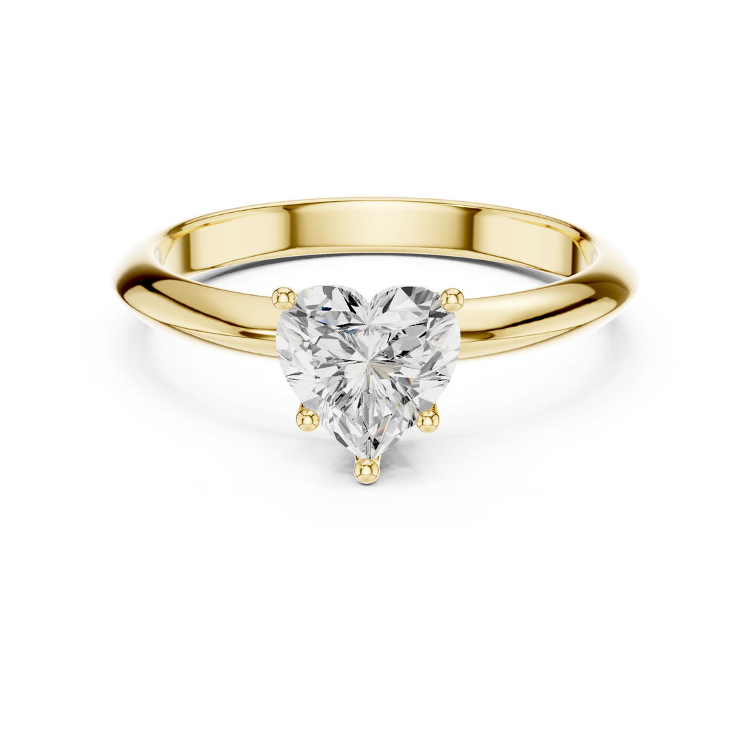 Classic gold ring with timeless style.