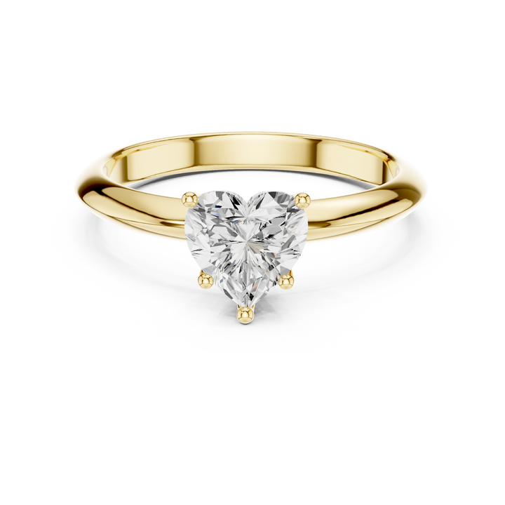 Classic gold ring with timeless style.