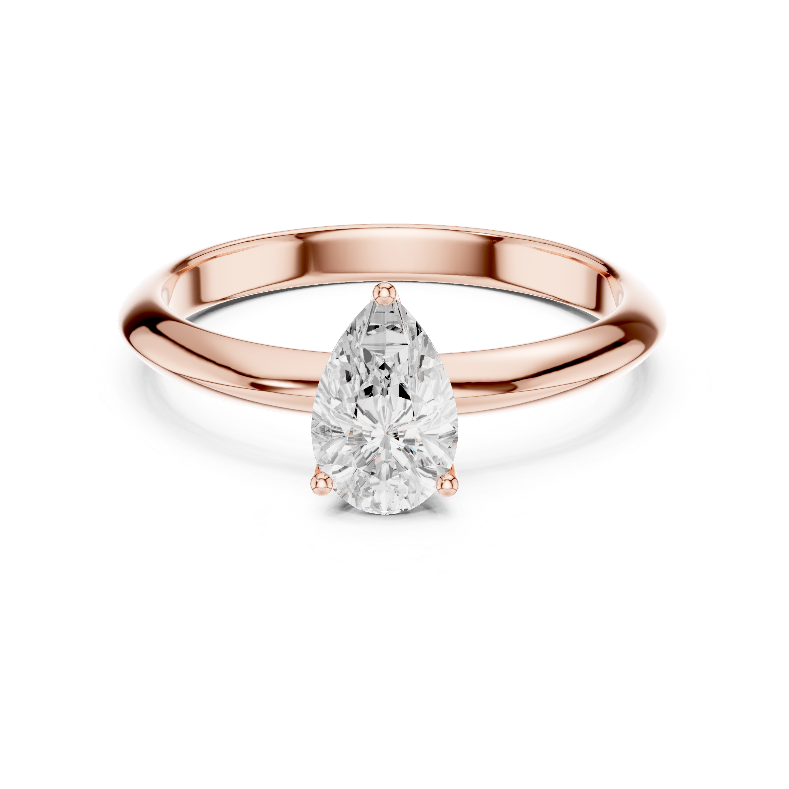 Tiny diamond huggie earrings with polished finish.