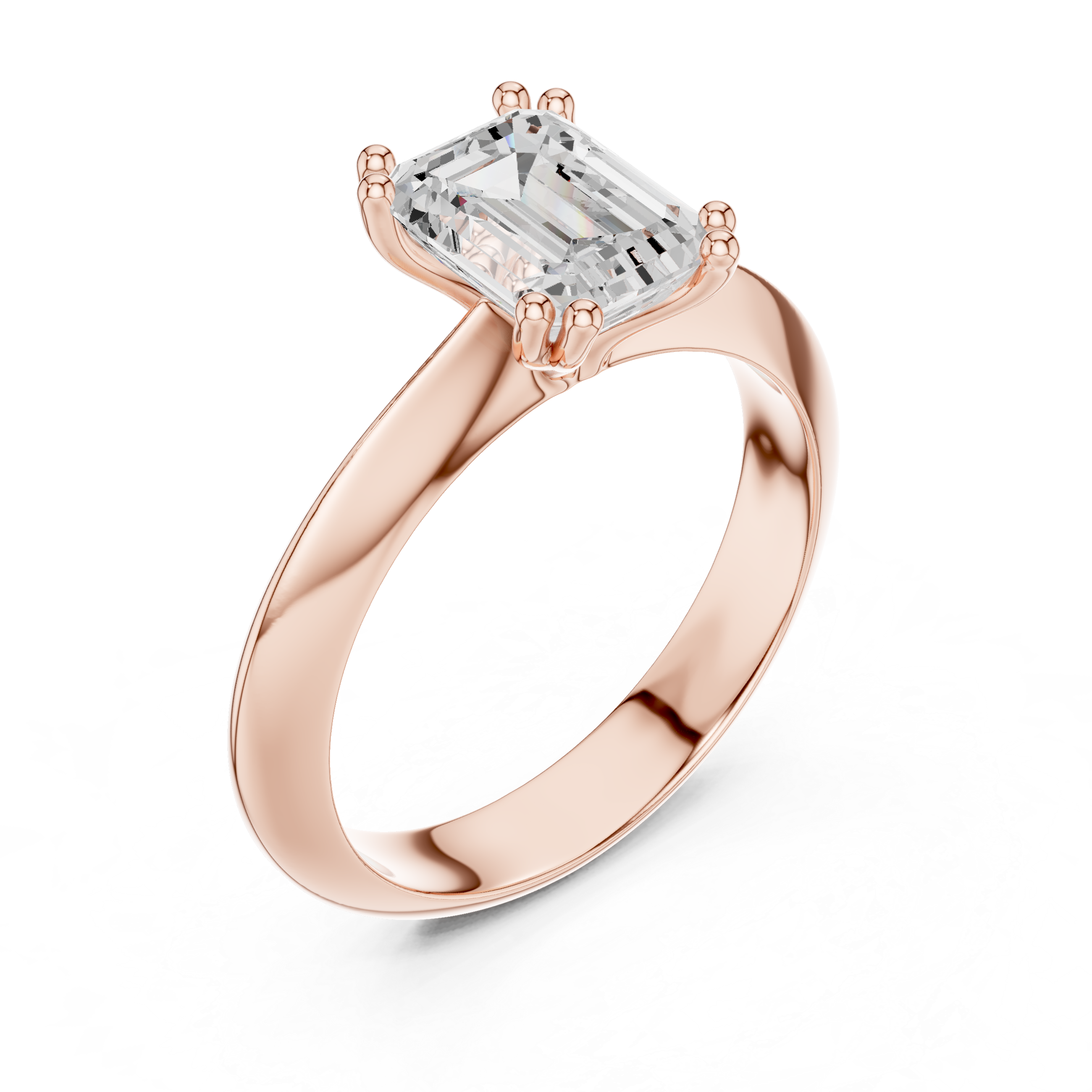 Smooth link bracelet with polished surface.
