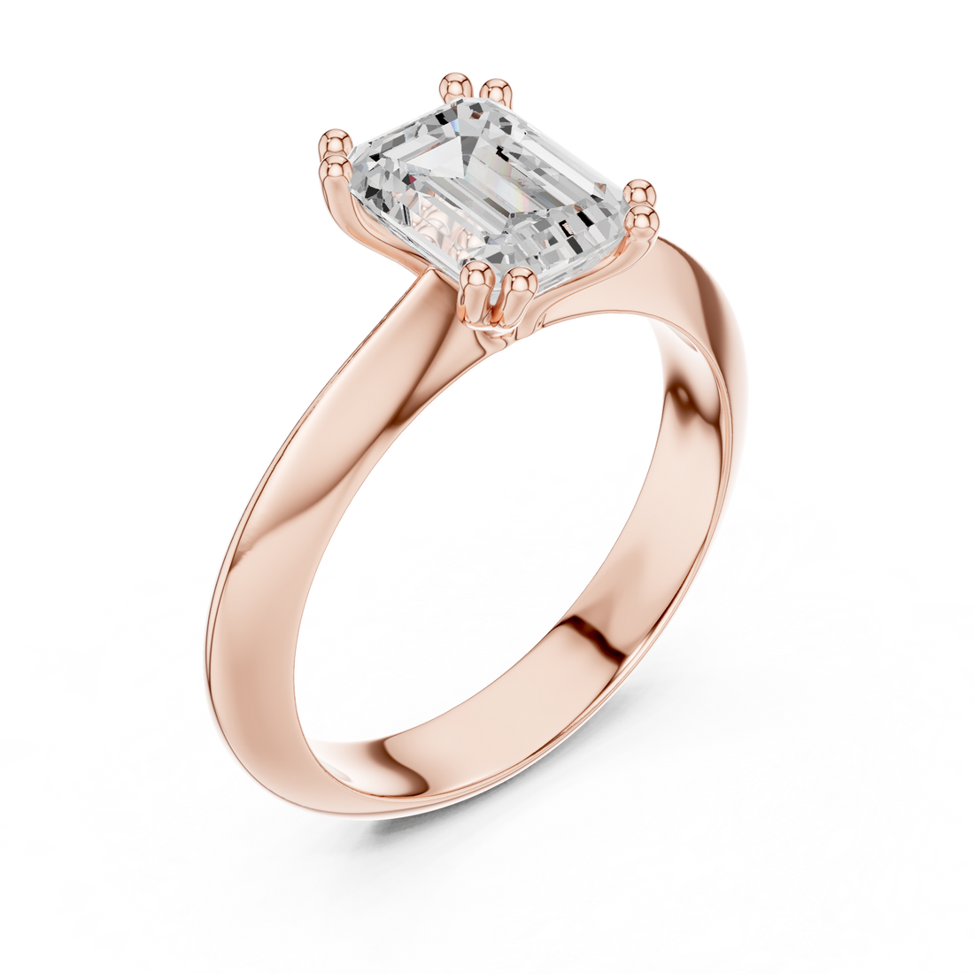 Smooth link bracelet with polished surface.