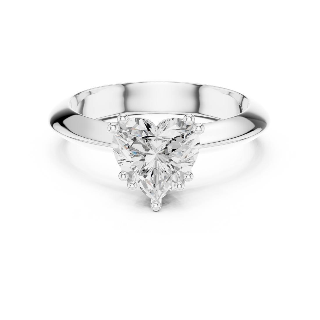 Tiny diamond nose pin with refined look.