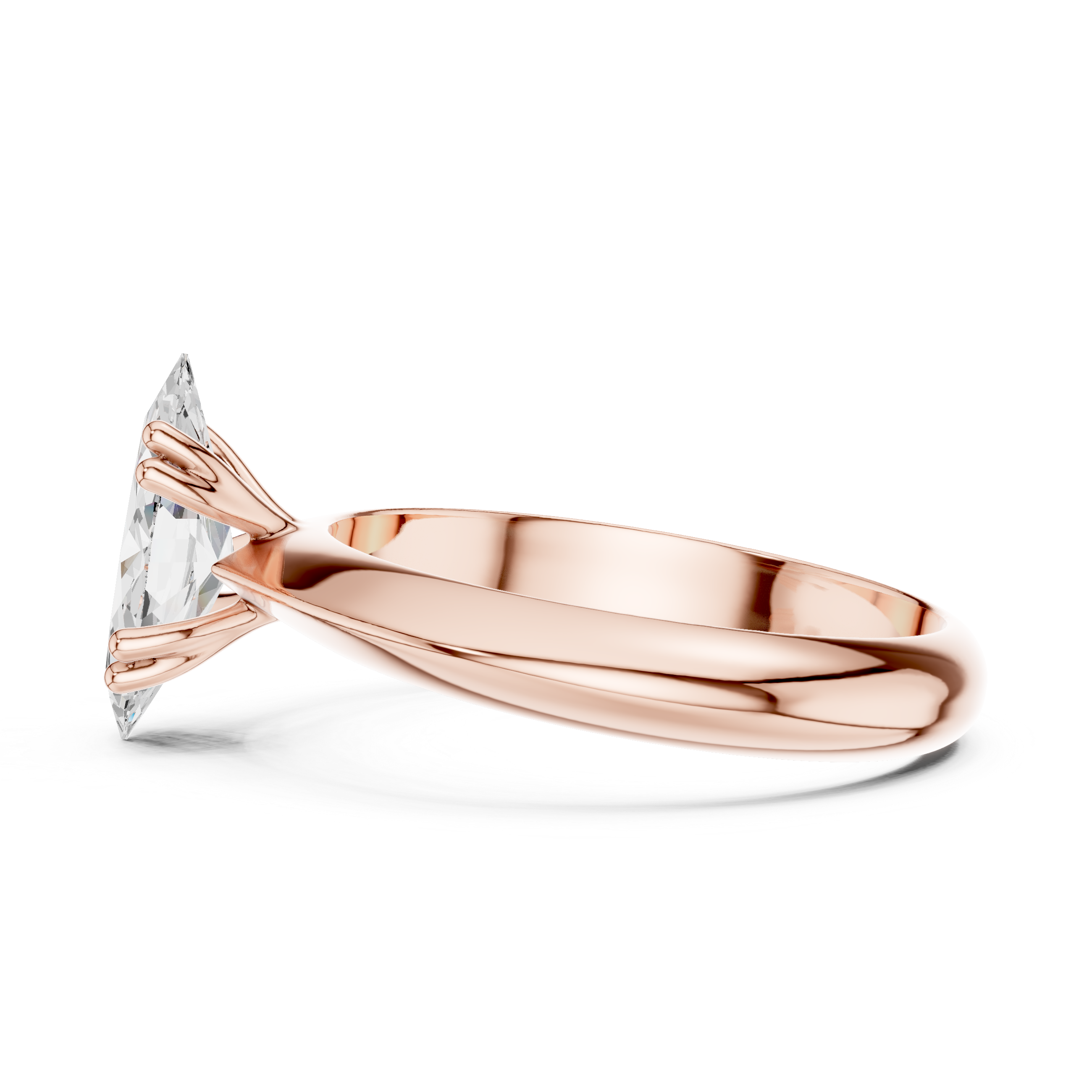 Gold toe ring with engraved floral detail.