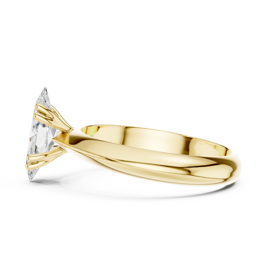 Diamond brooch with brilliant sparkle.