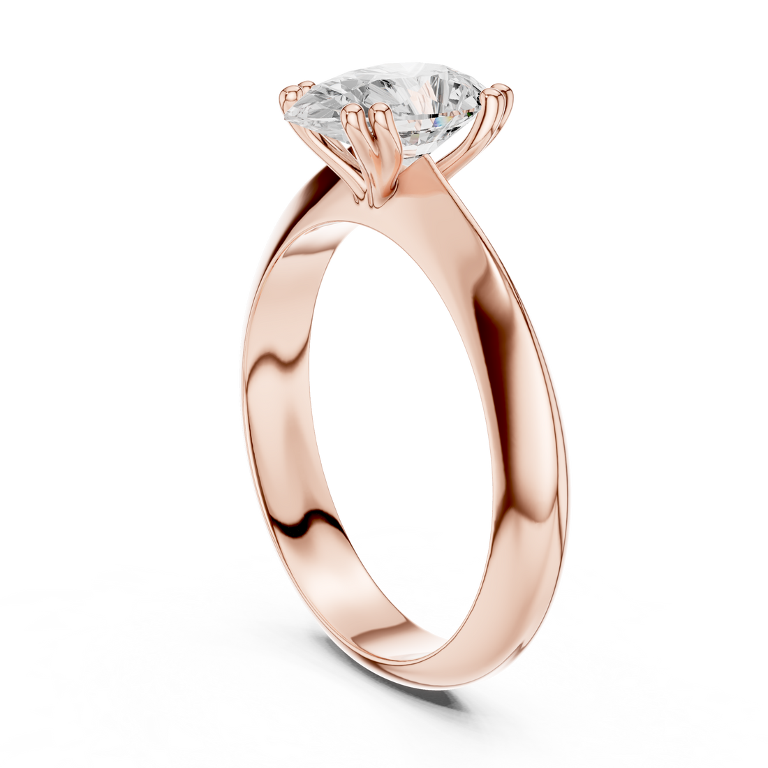 Men's diamond band with modern square setting.
