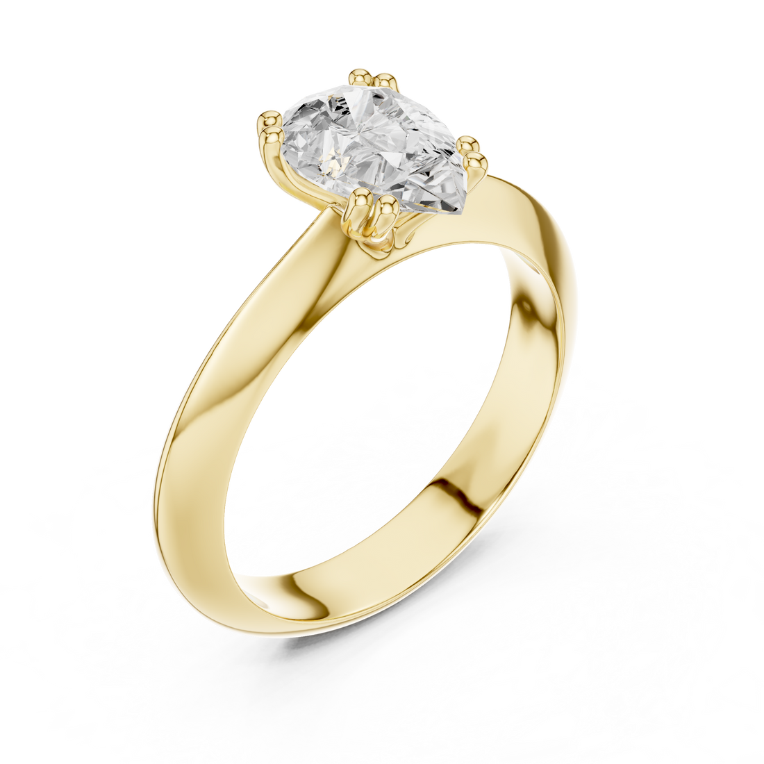 Adjustable baby ring with smooth safety edges.