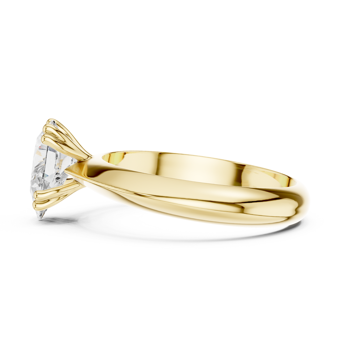 Large gemstone cocktail ring with vibrant shine.
