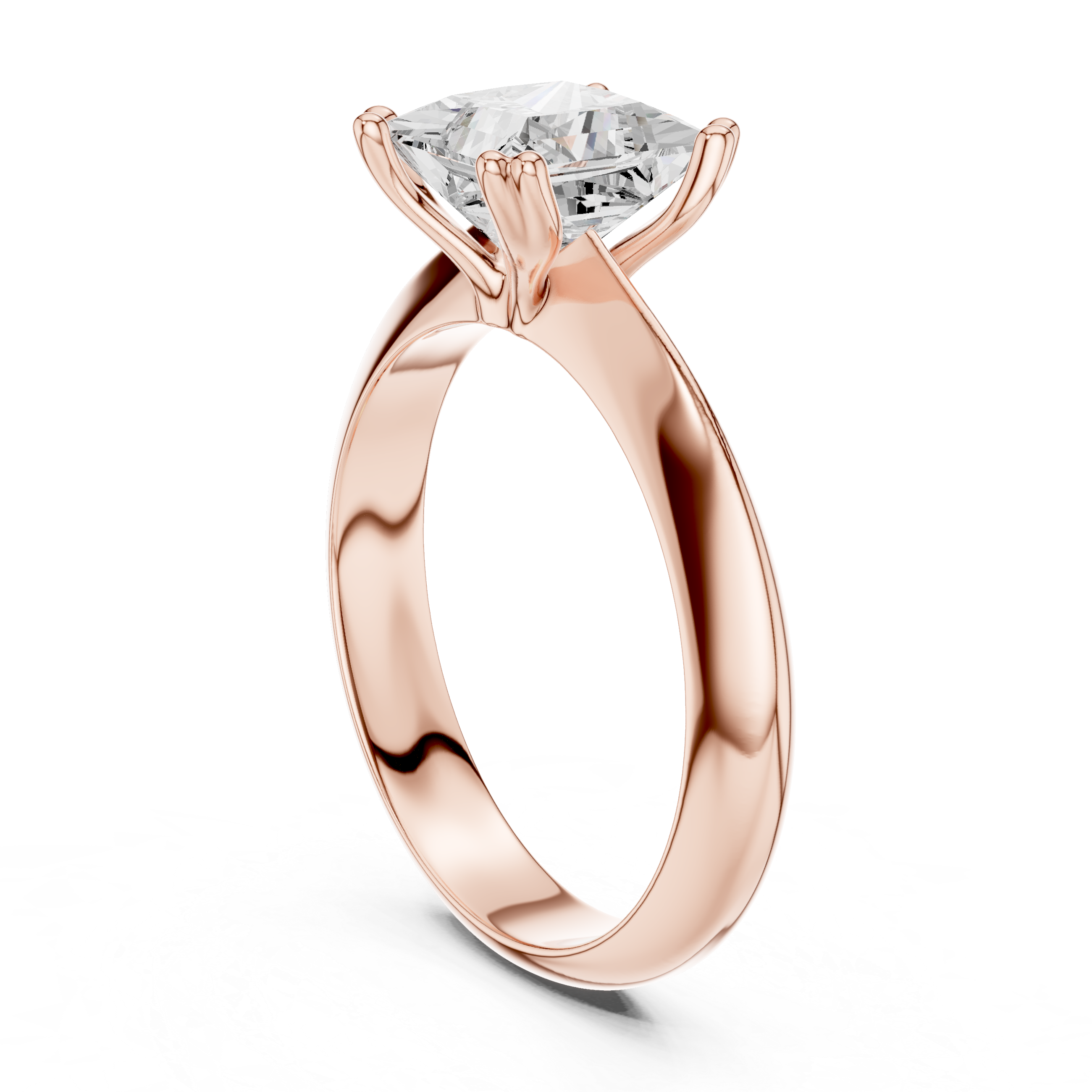 Sculptural fashion ring with bold modern shape.