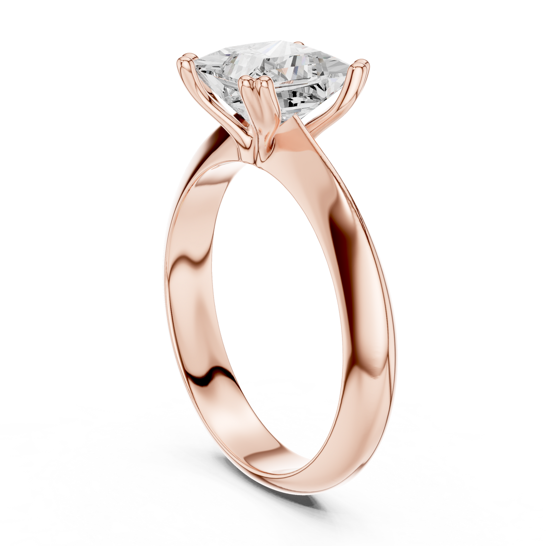 Sculptural fashion ring with bold modern shape.