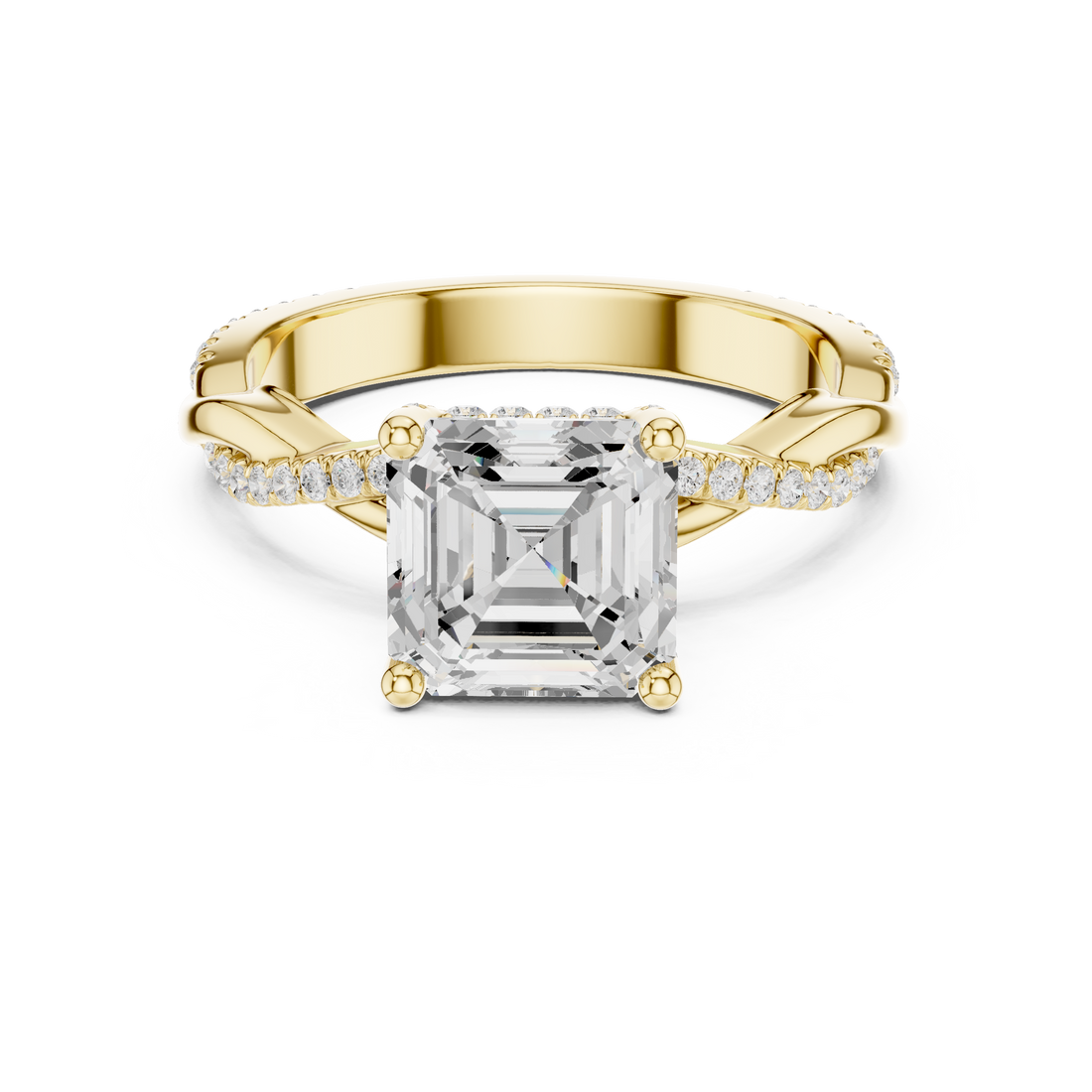 Elegant  accent diamond design