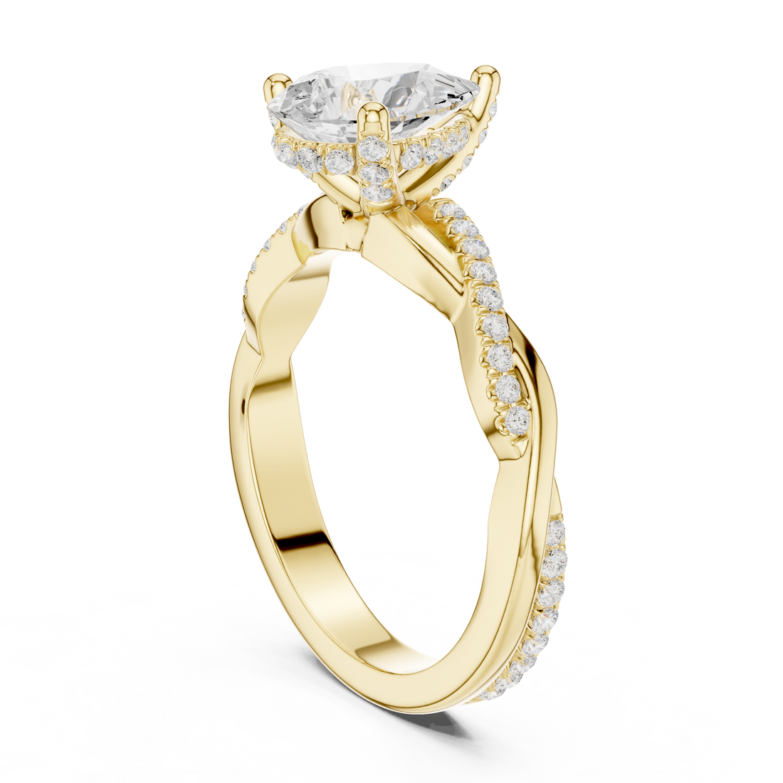 Elegant  accent diamond design