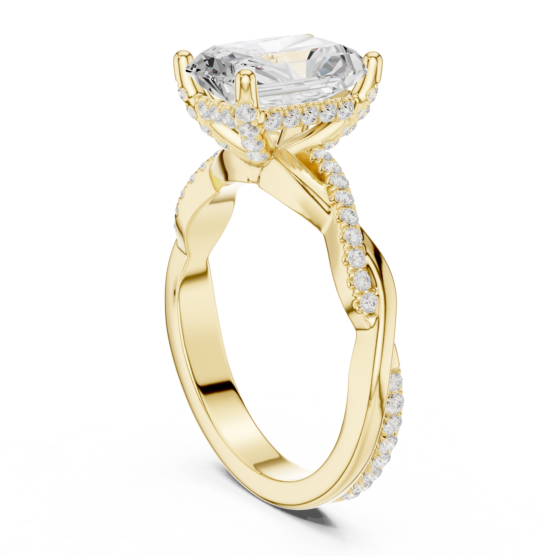 Elegant  accent diamond design