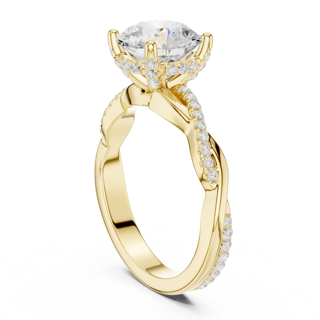 Elegant  accent diamond design