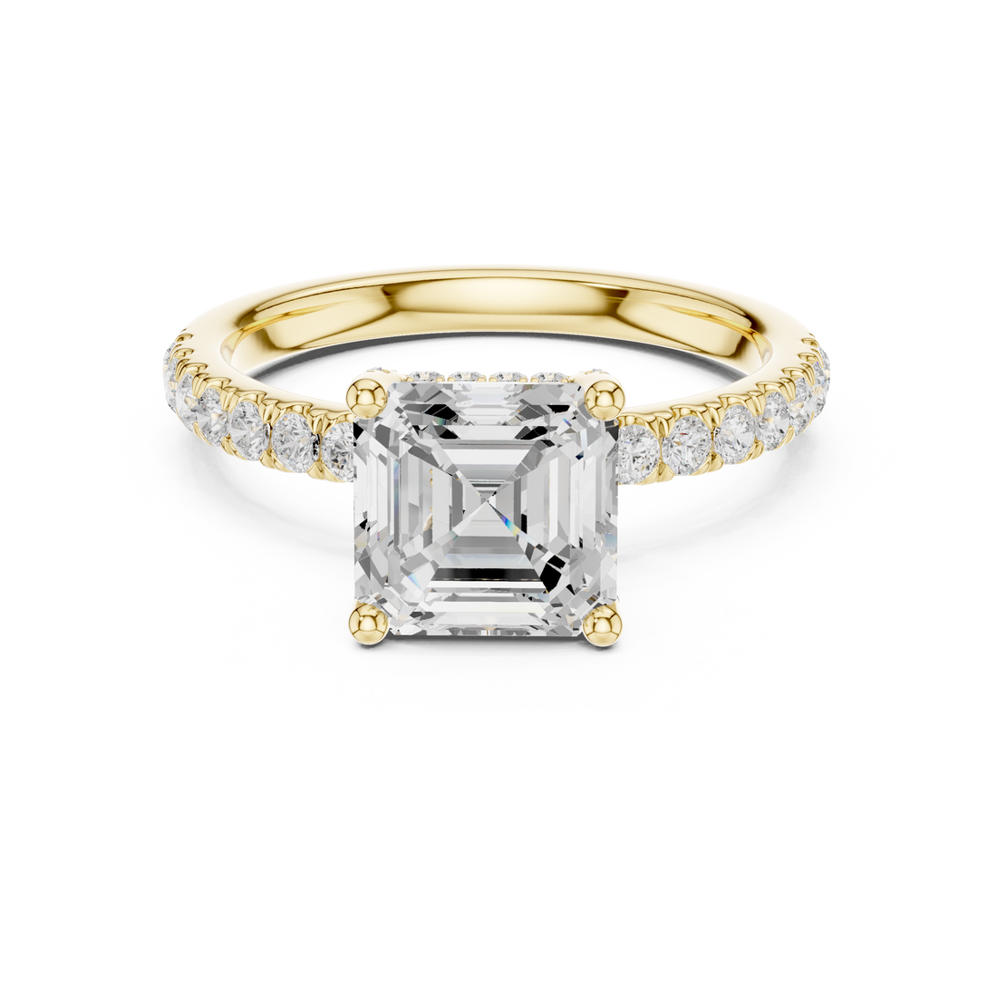 Elegant  accent diamond design