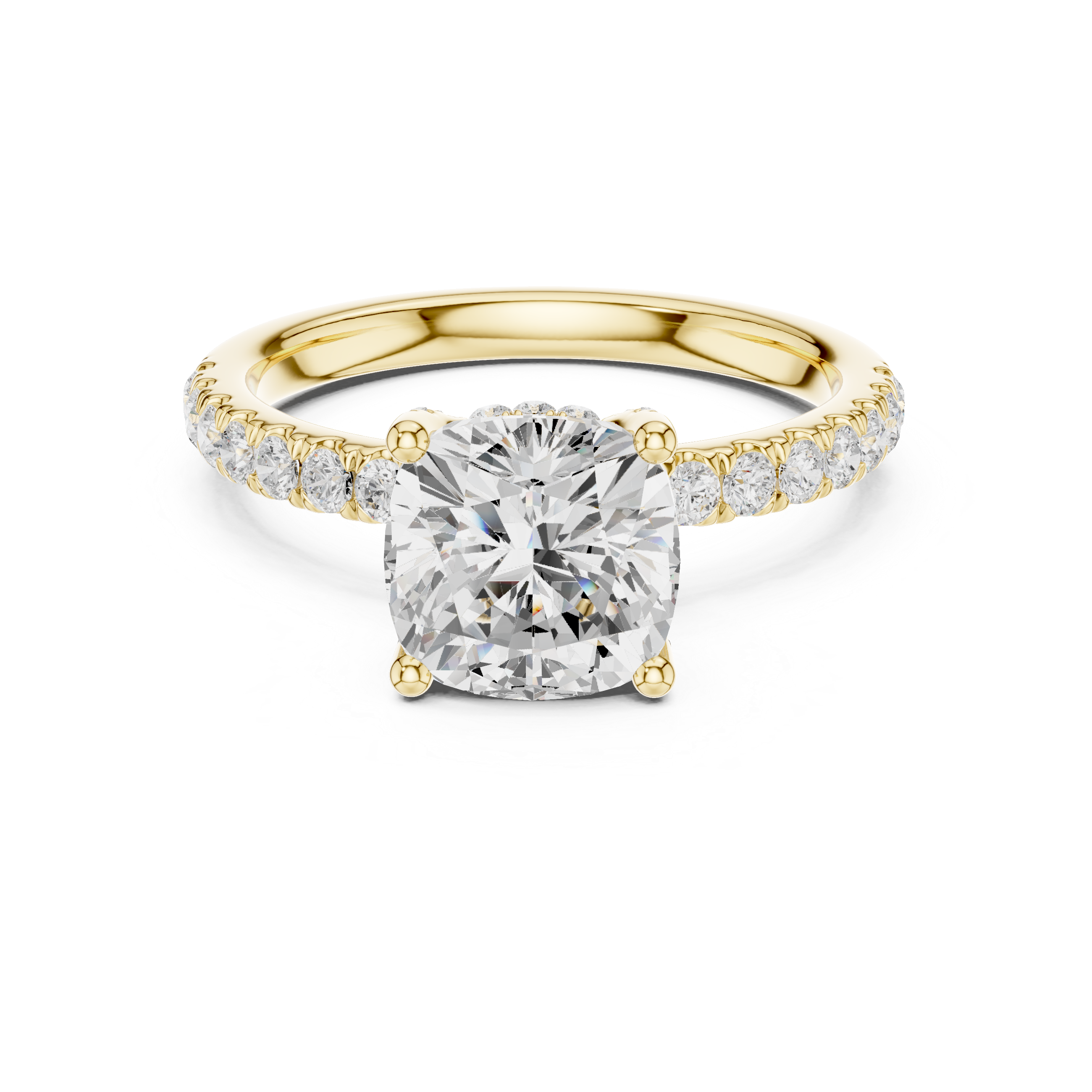 Elegant  accent diamond design