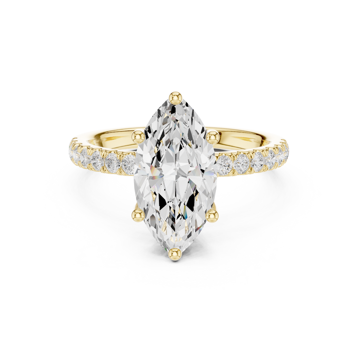 Elegant  accent diamond design