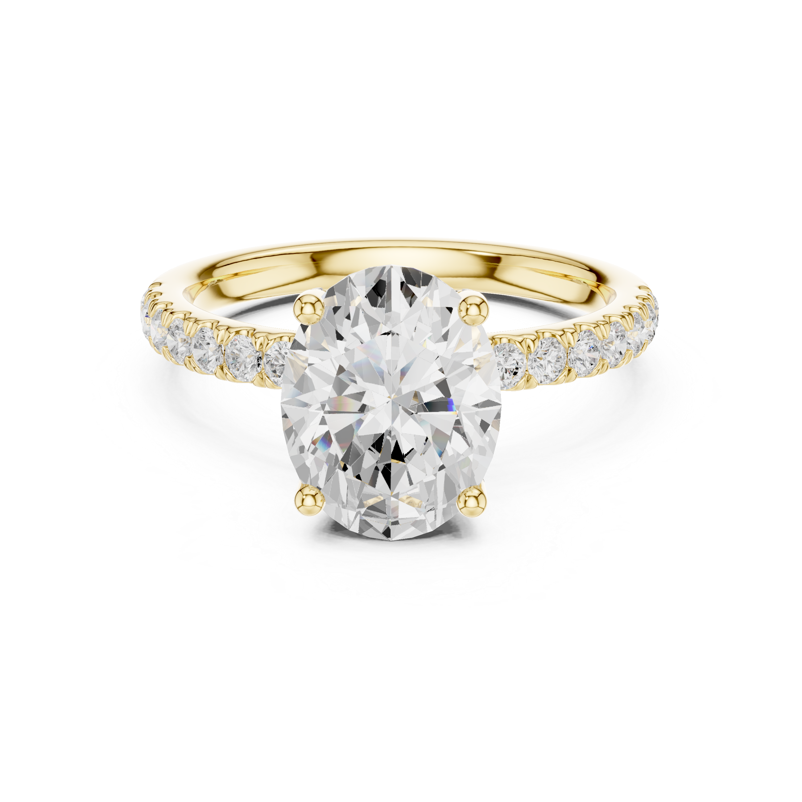 Elegant  accent diamond design