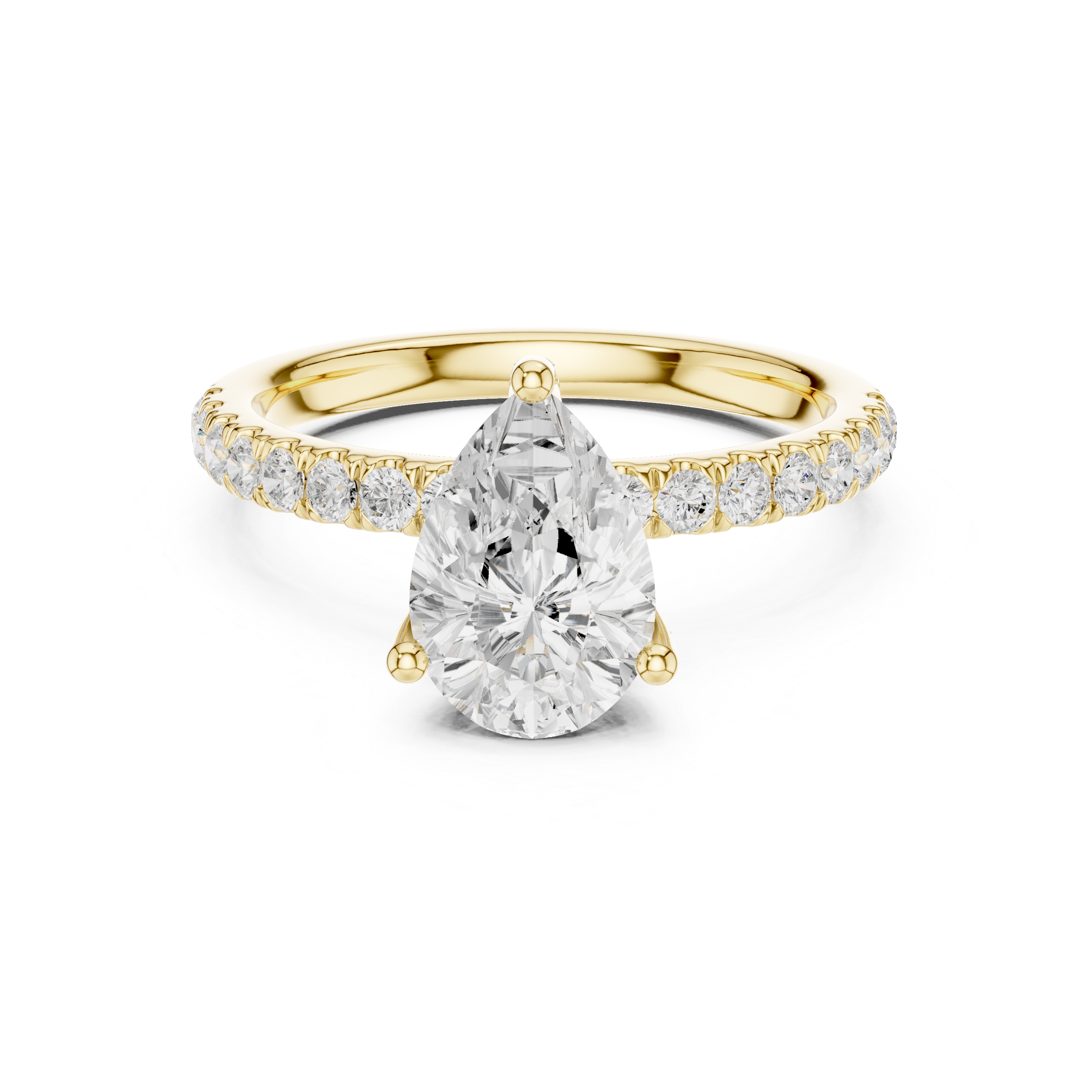 Elegant  accent diamond design
