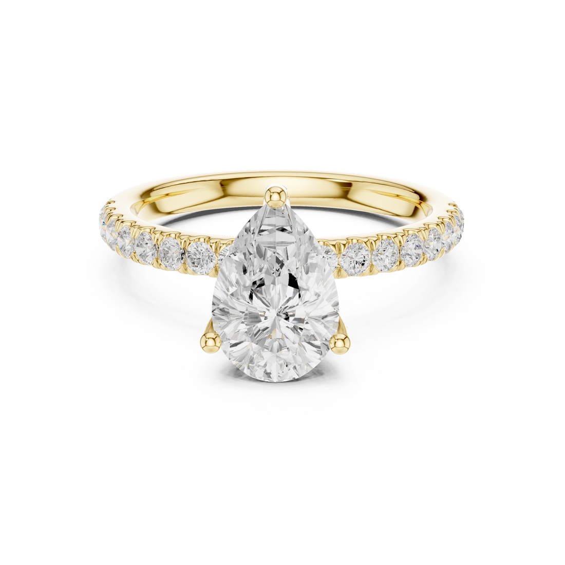 Elegant  accent diamond design
