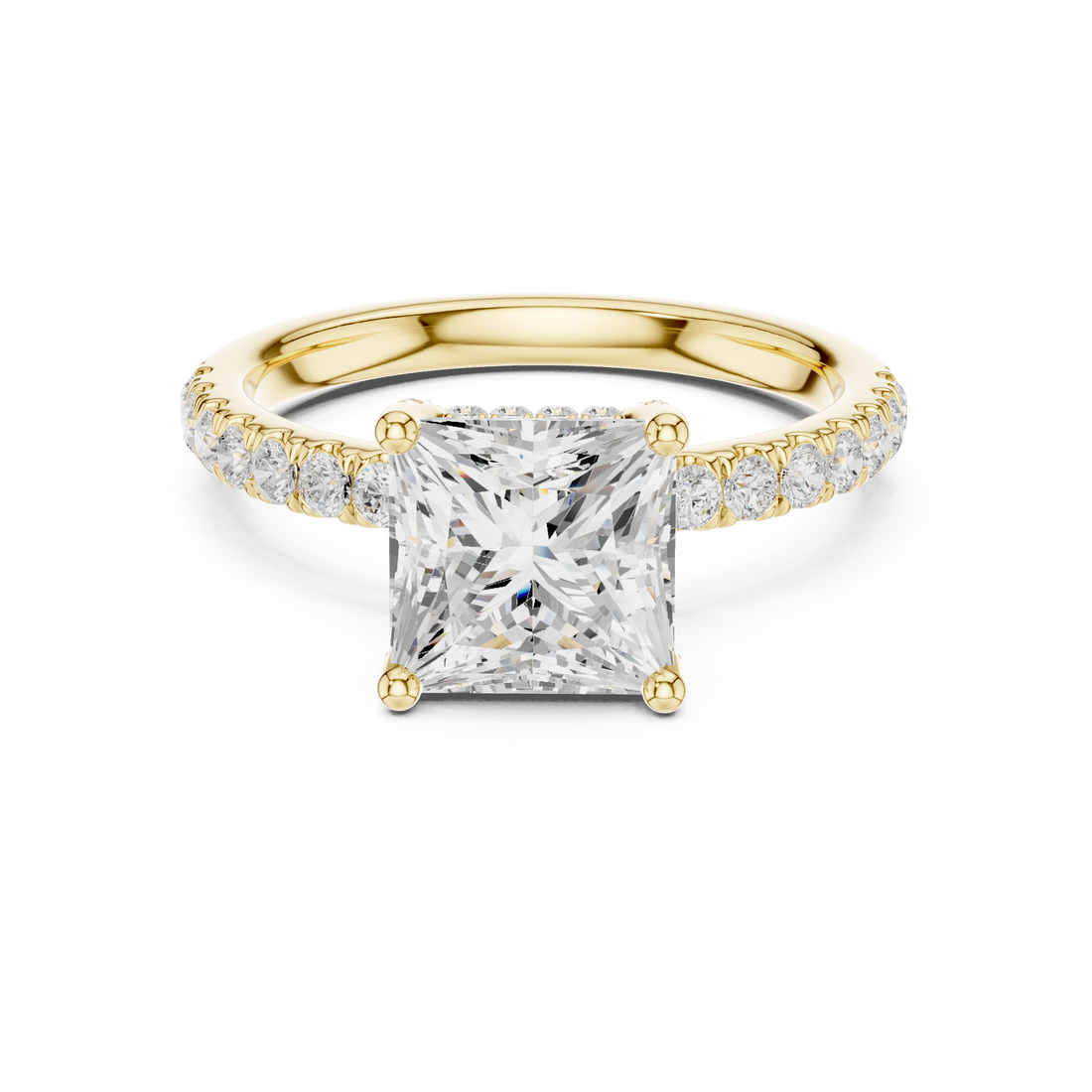 Elegant  accent diamond design