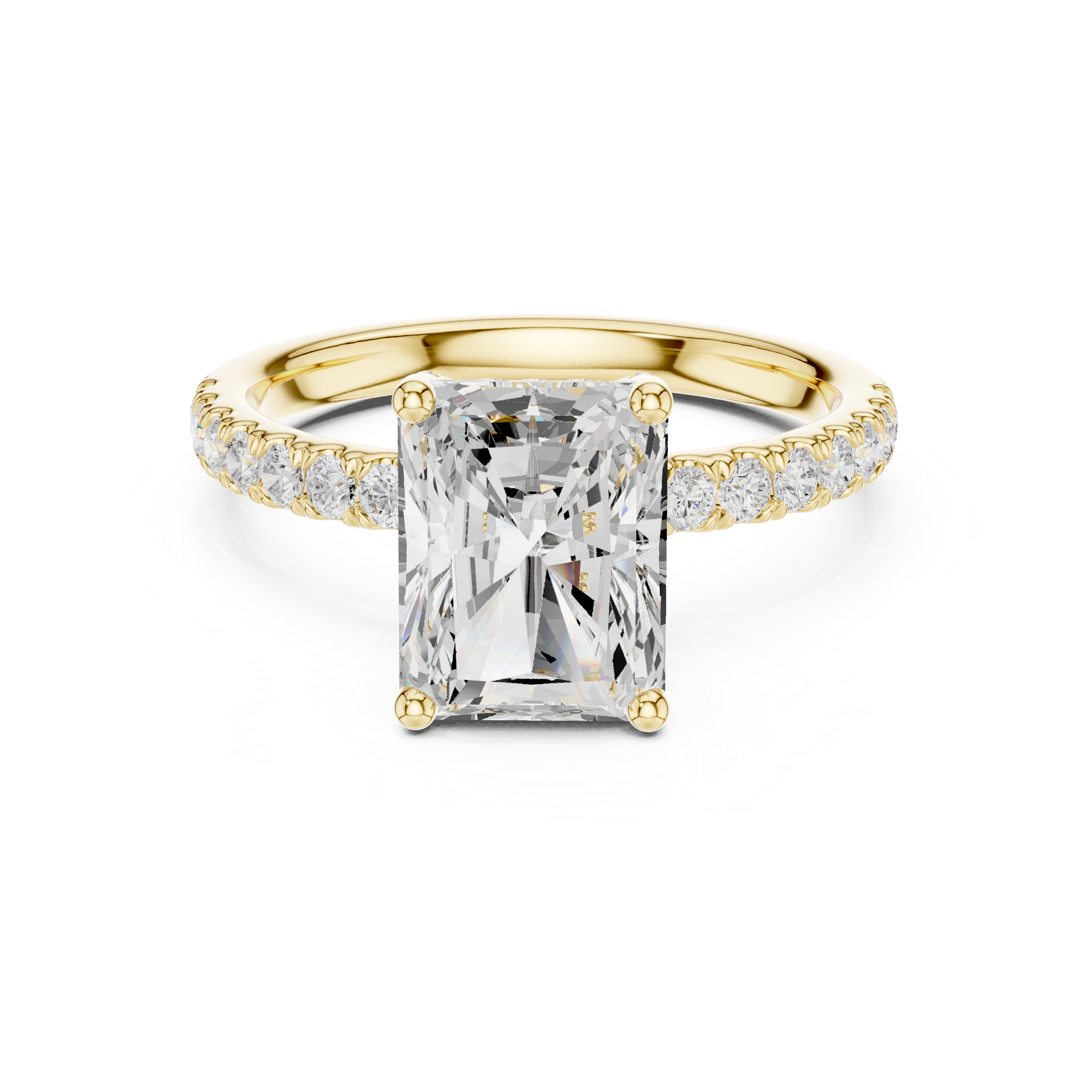 Elegant  accent diamond design