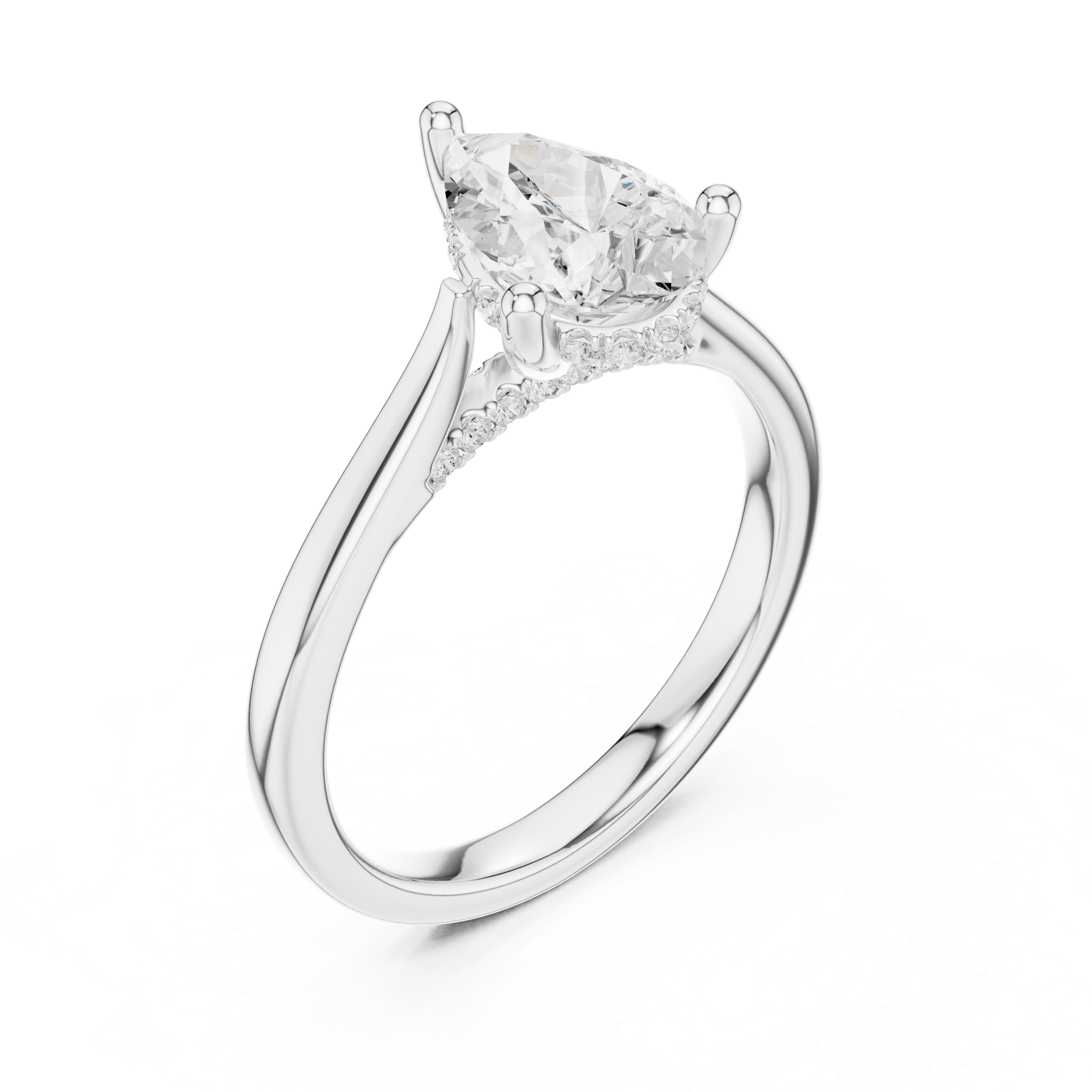 Elegant Diamond Daily Wear  masterpiece showing superior quality