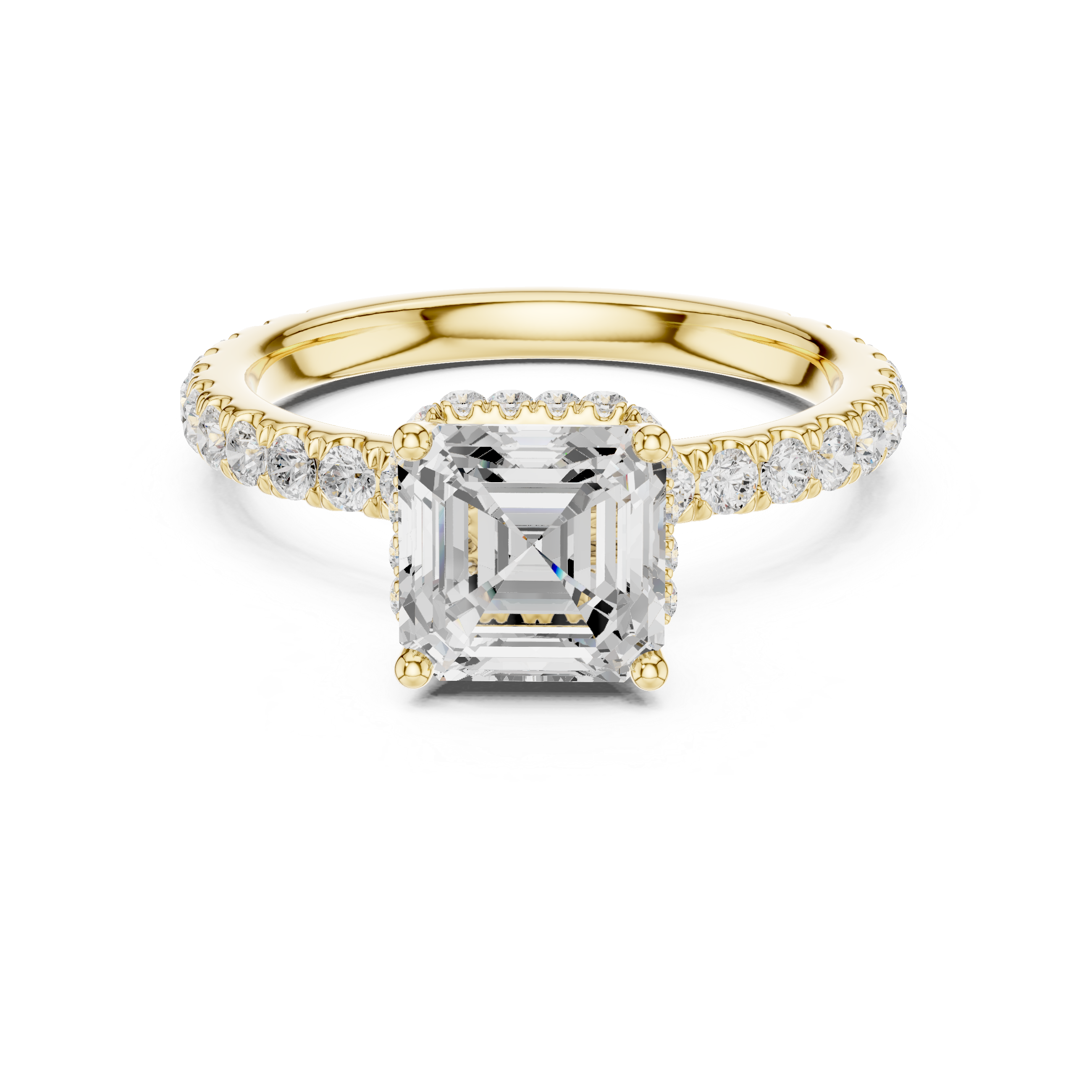 Elegant  accent diamond design
