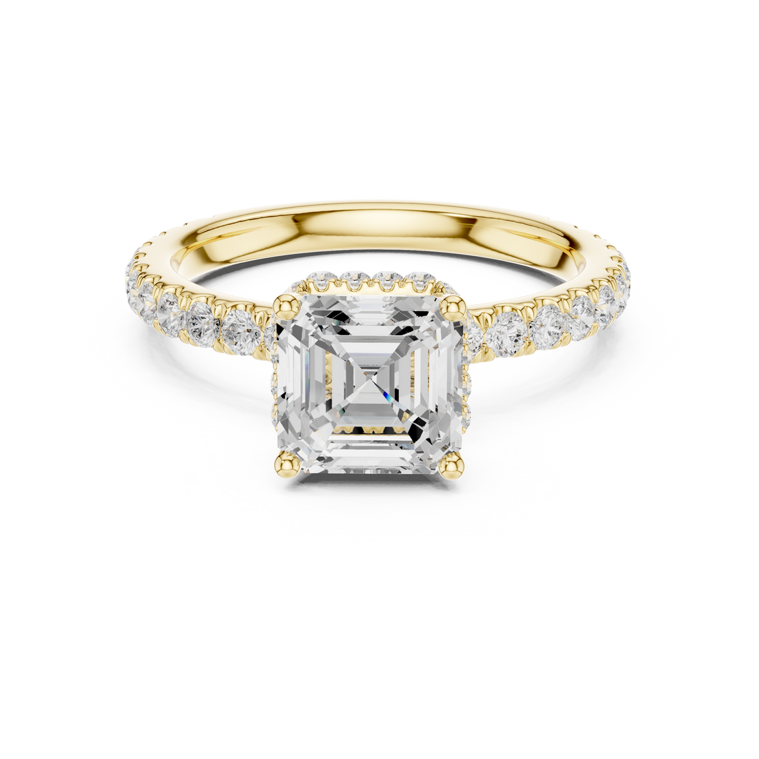 Elegant  accent diamond design