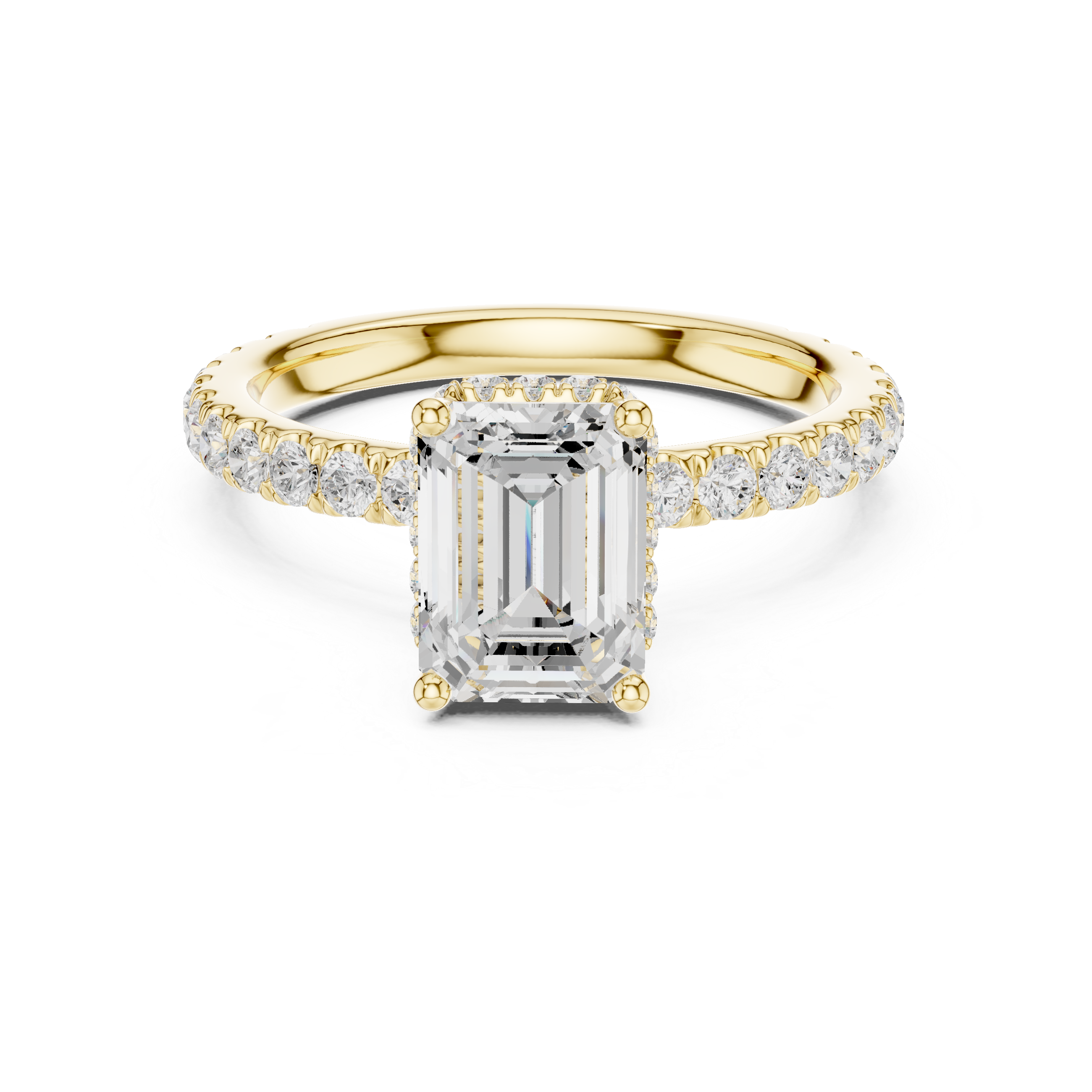 Elegant  accent diamond design