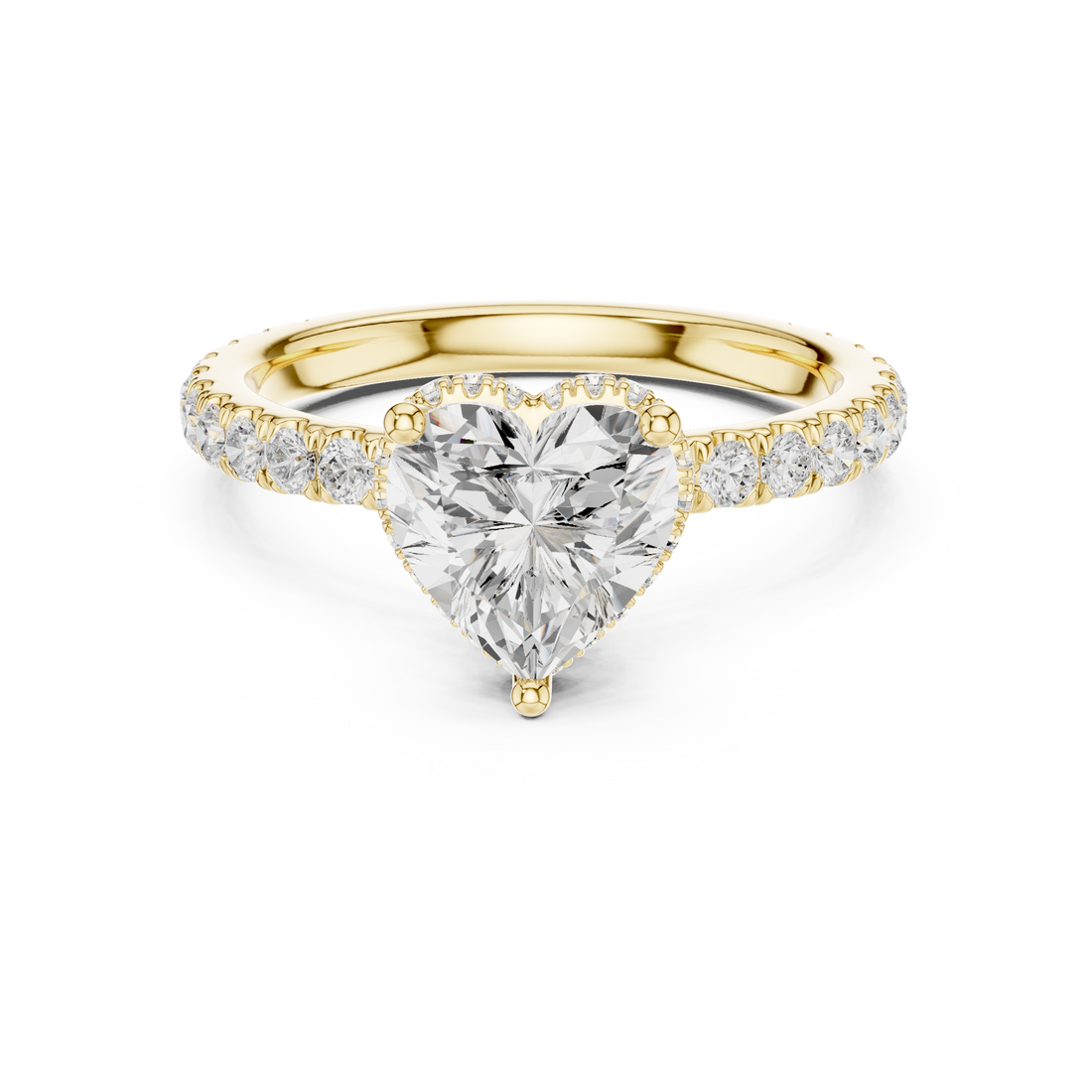 Elegant  accent diamond design