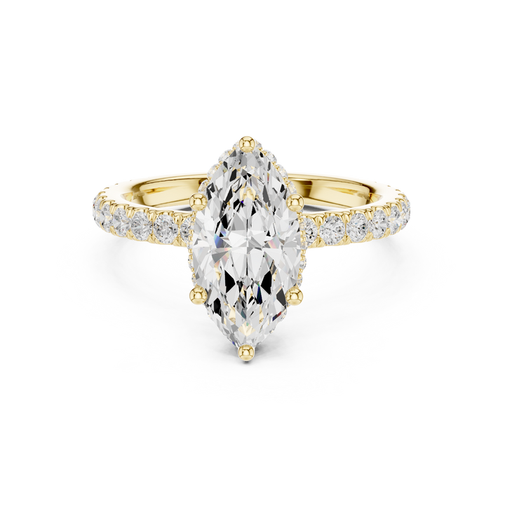 Elegant  accent diamond design