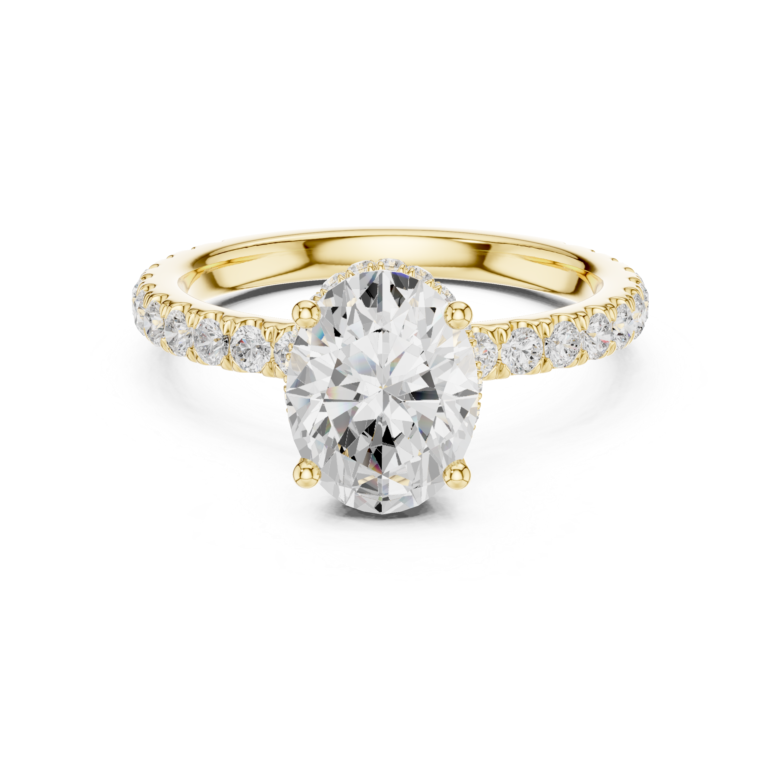 Elegant  accent diamond design