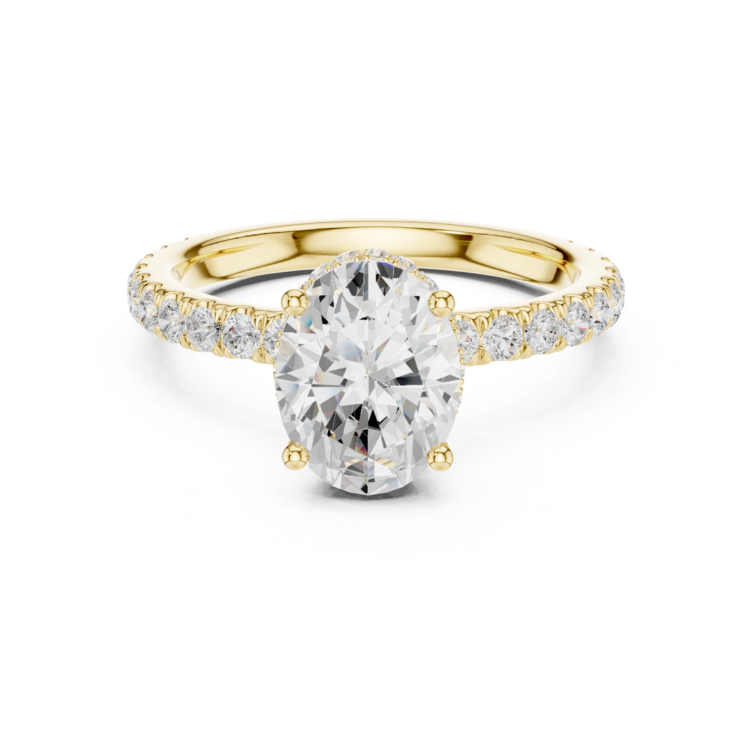 Elegant  accent diamond design