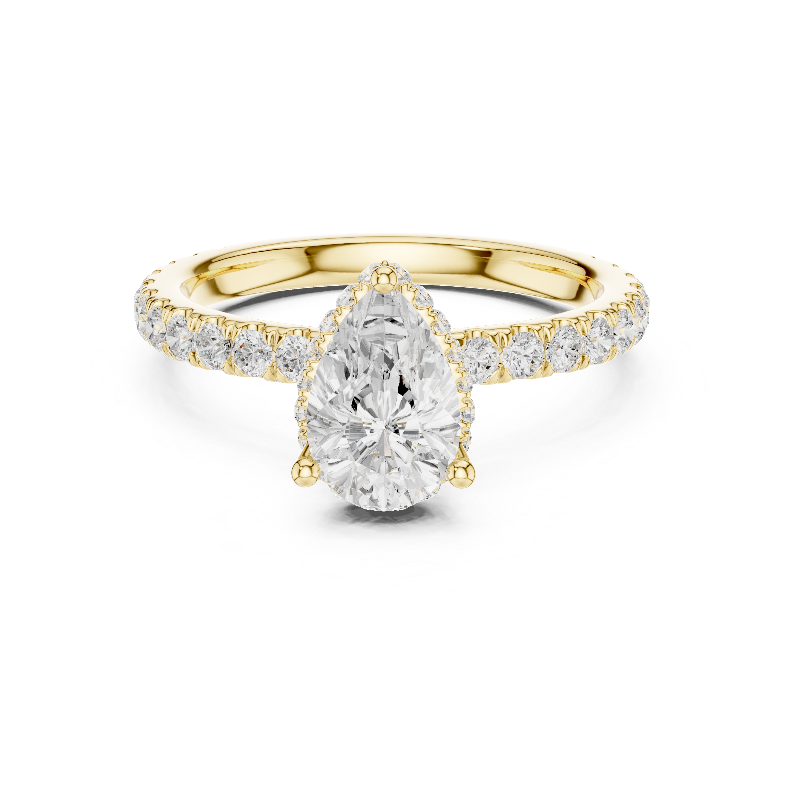 Elegant  accent diamond design