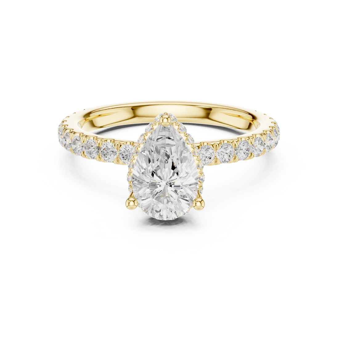 Elegant  accent diamond design