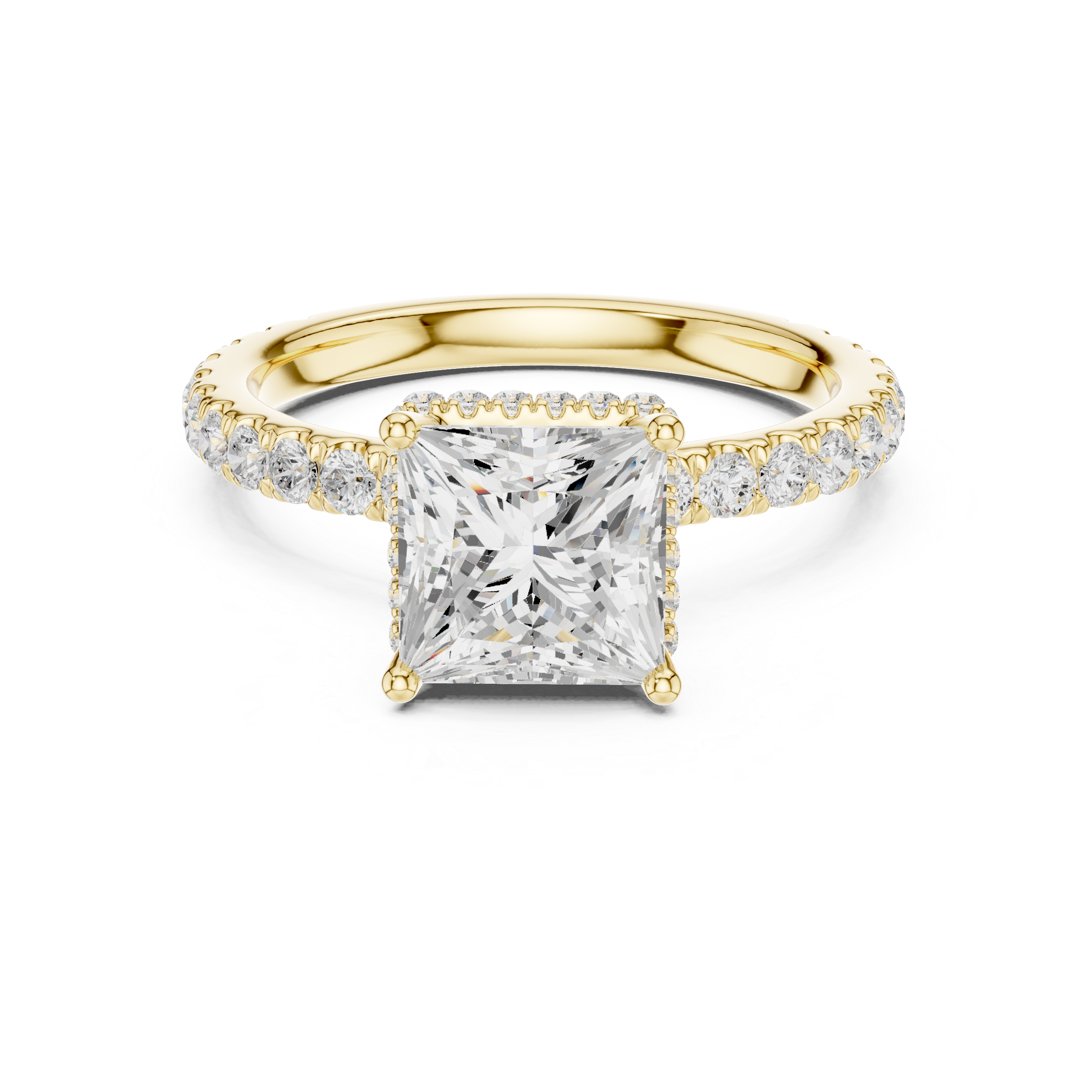 Elegant  accent diamond design