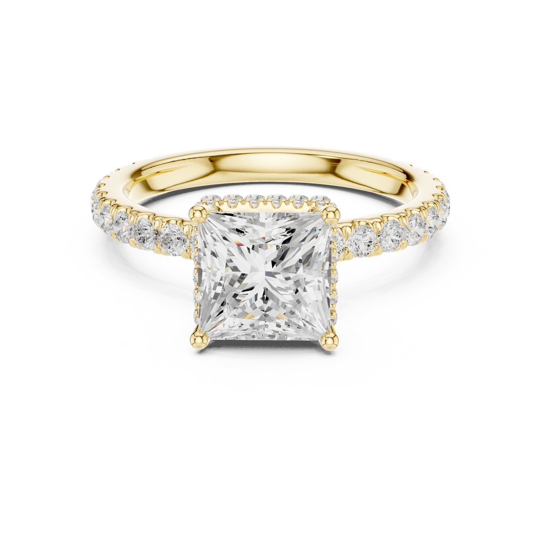 Elegant  accent diamond design
