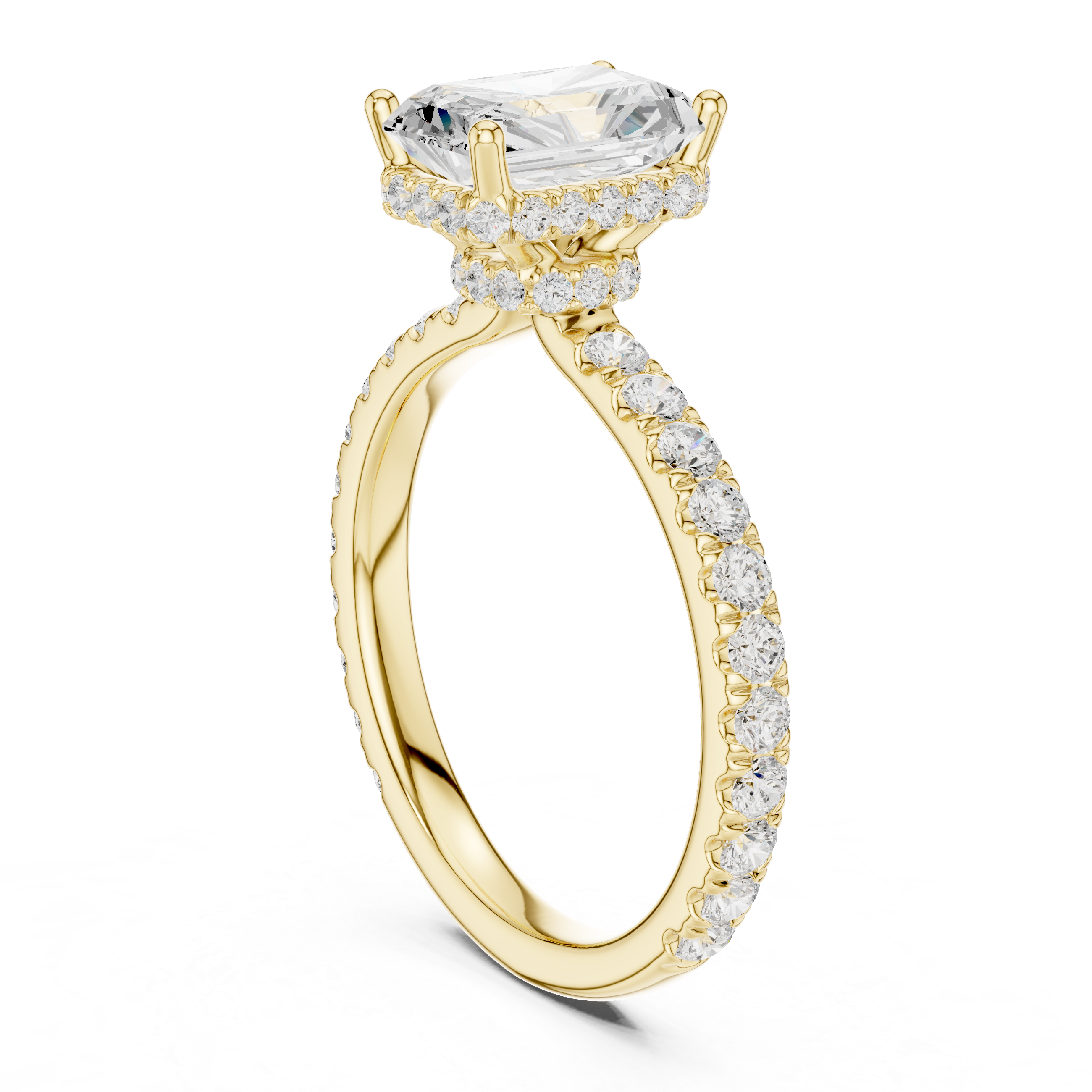 Elegant  accent diamond design