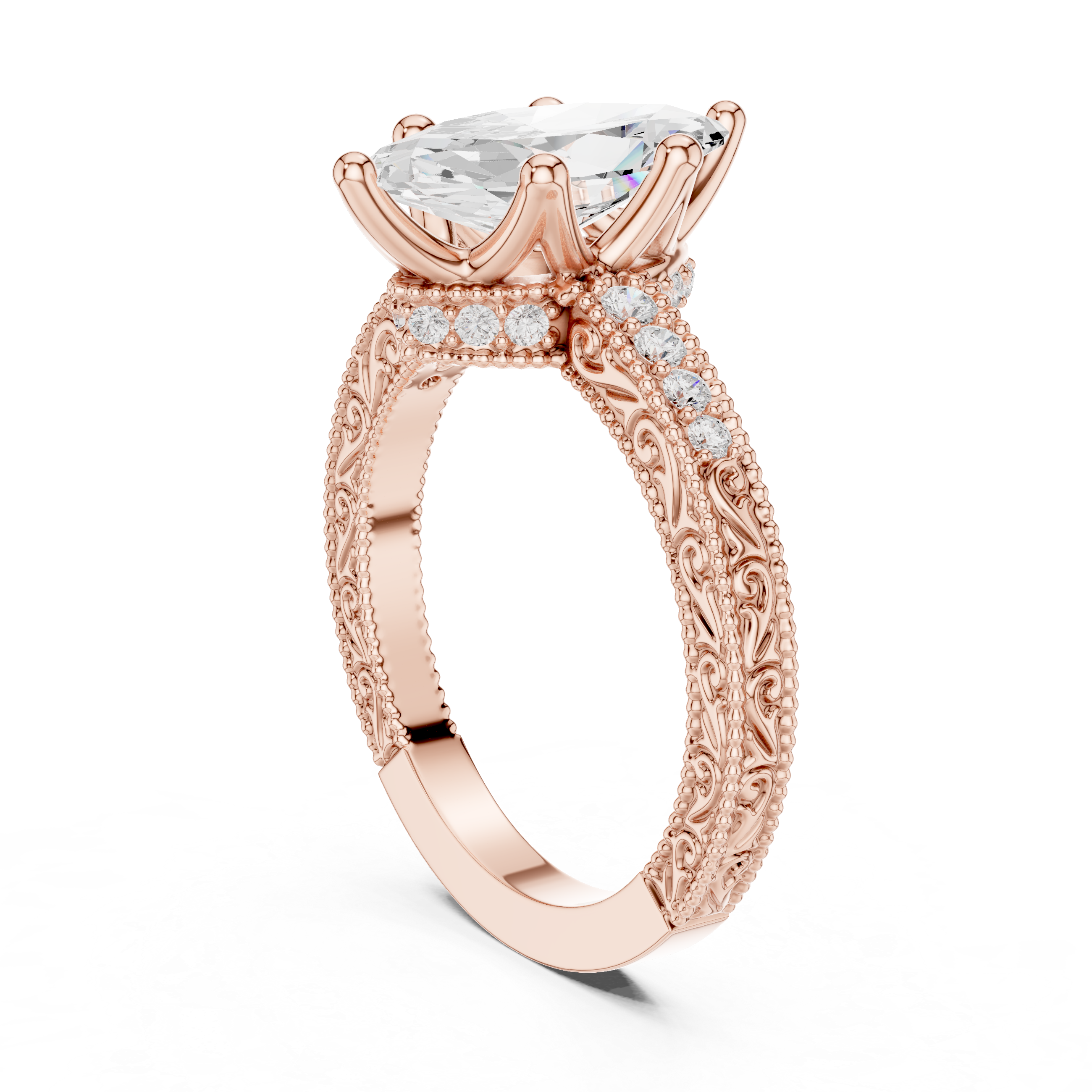 Sparkling Drop Diamond Necklace for luxury look