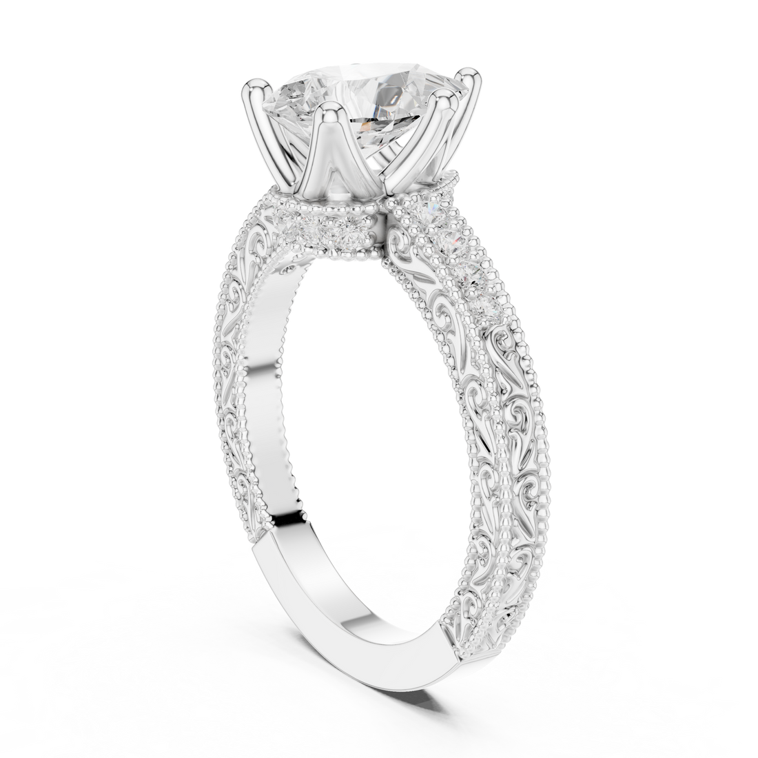 Sparkling CZ Diamond Necklace with high shine