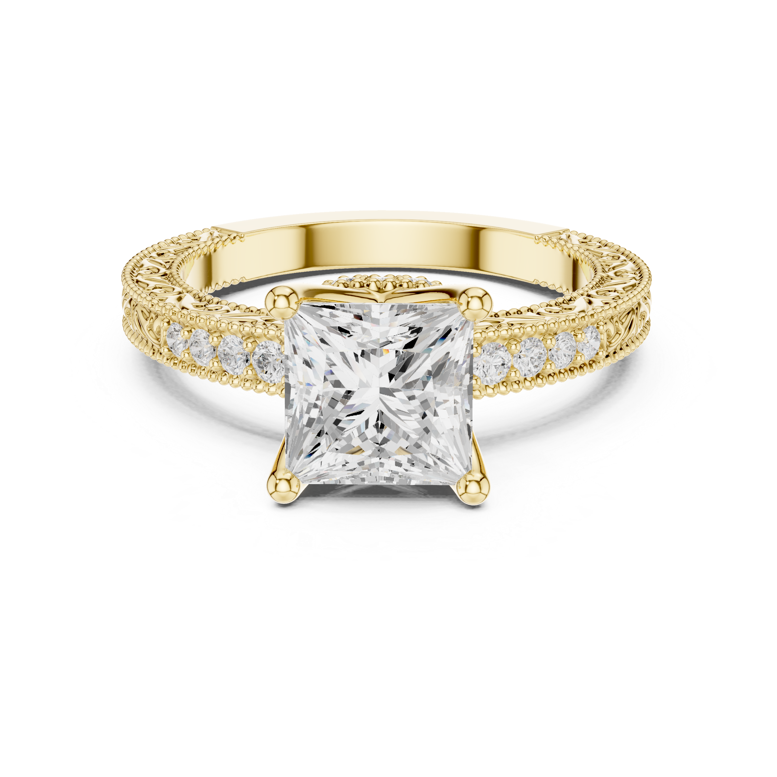 Stylish Stackable Design  with premium high-quality finish and shine