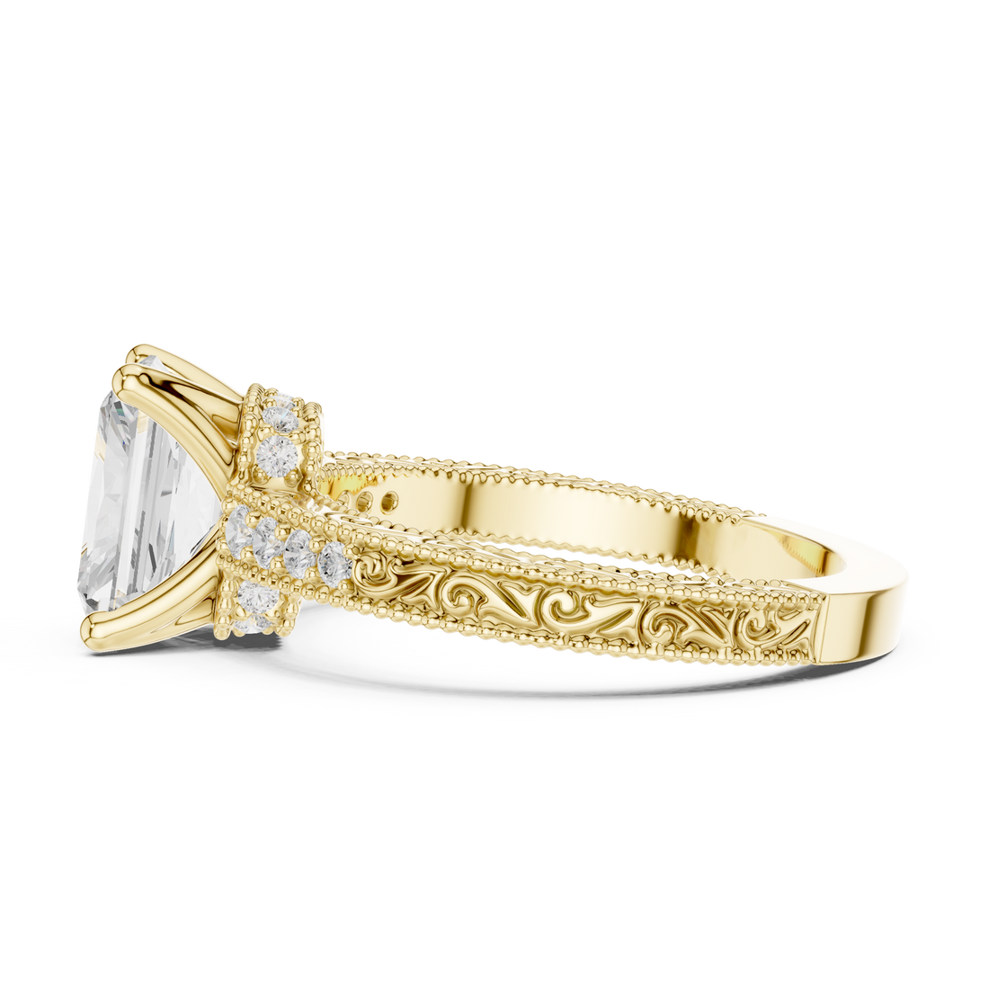 Elegant Diamond Daily Wear  masterpiece showing superior quality