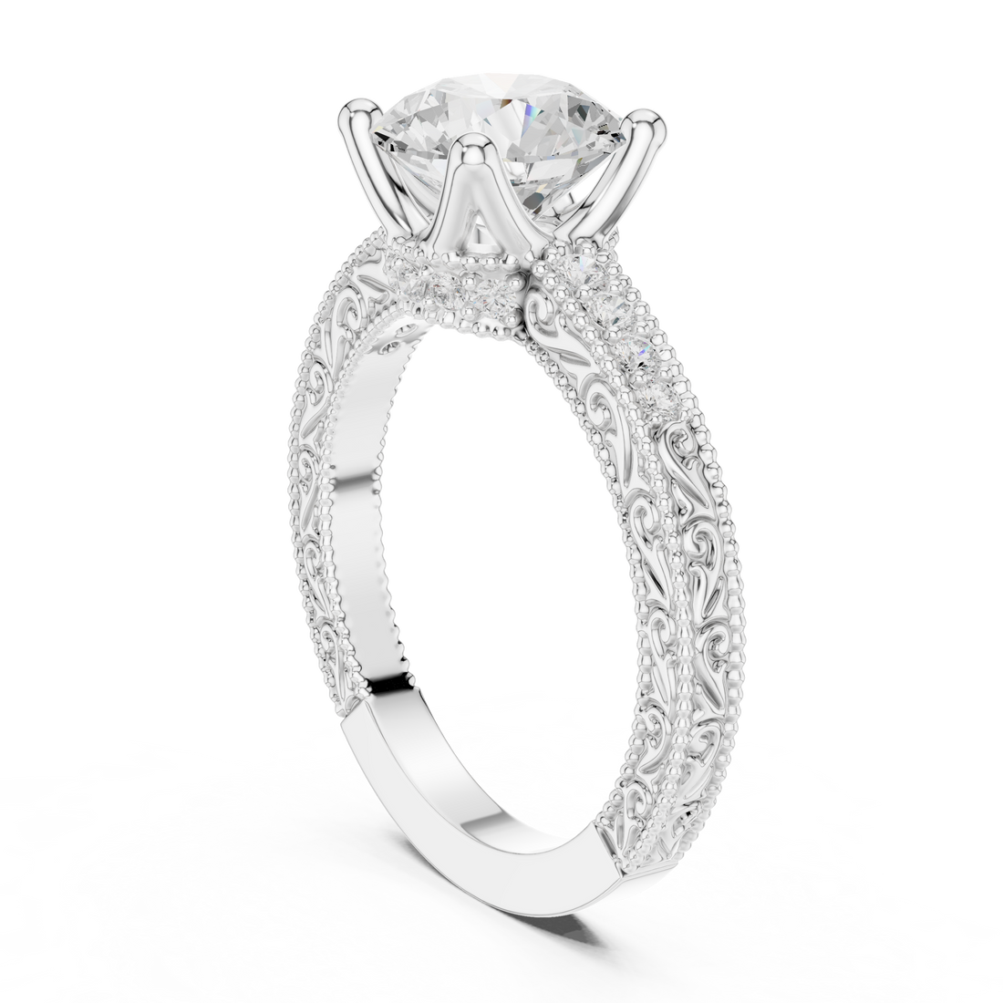 Sparkling CZ Diamond Necklace with high shine