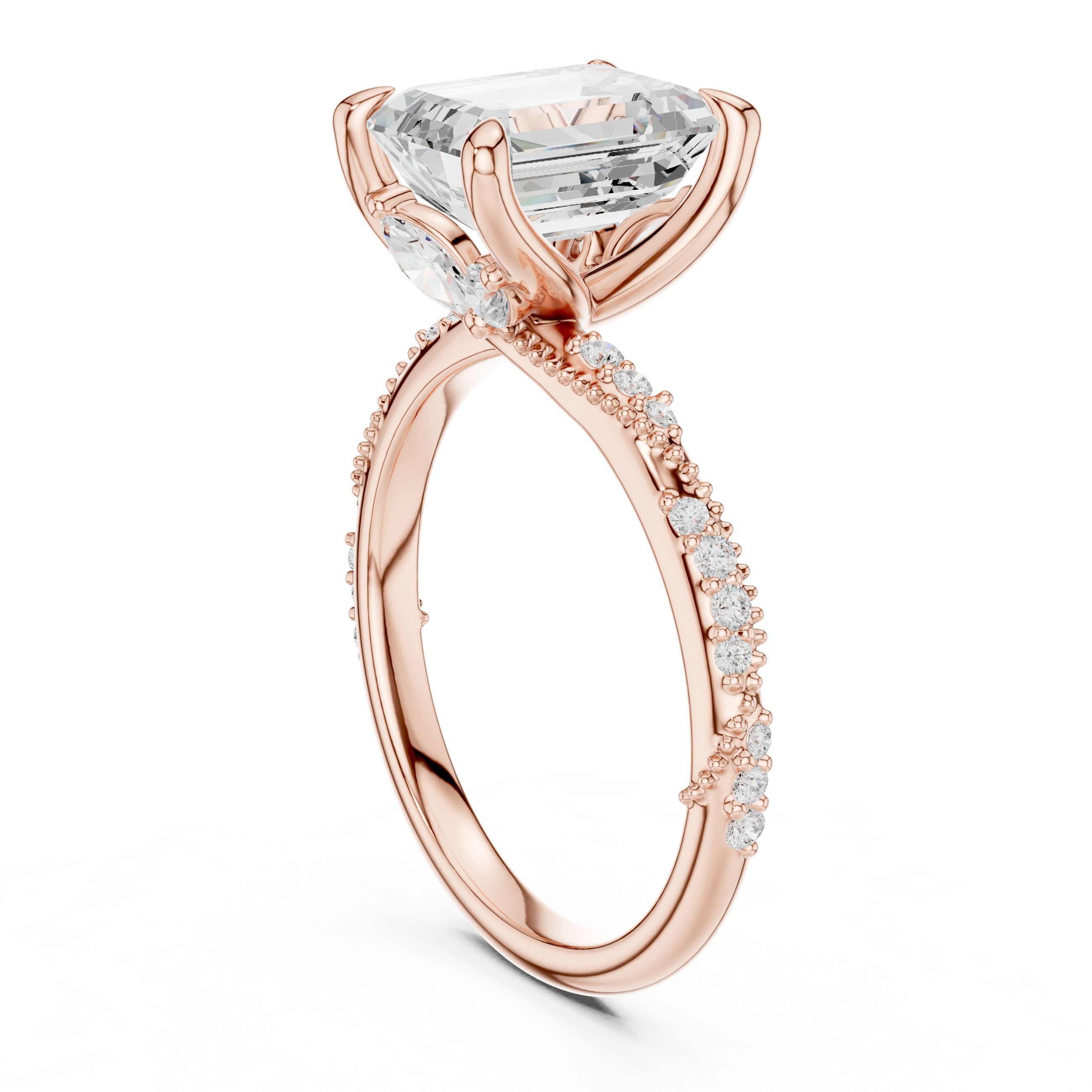 Sparkling Drop Diamond Necklace for luxury look