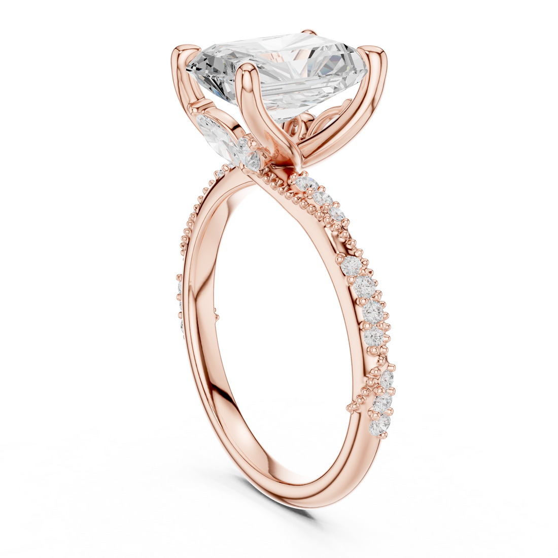 Sparkling Drop Diamond Necklace for luxury look