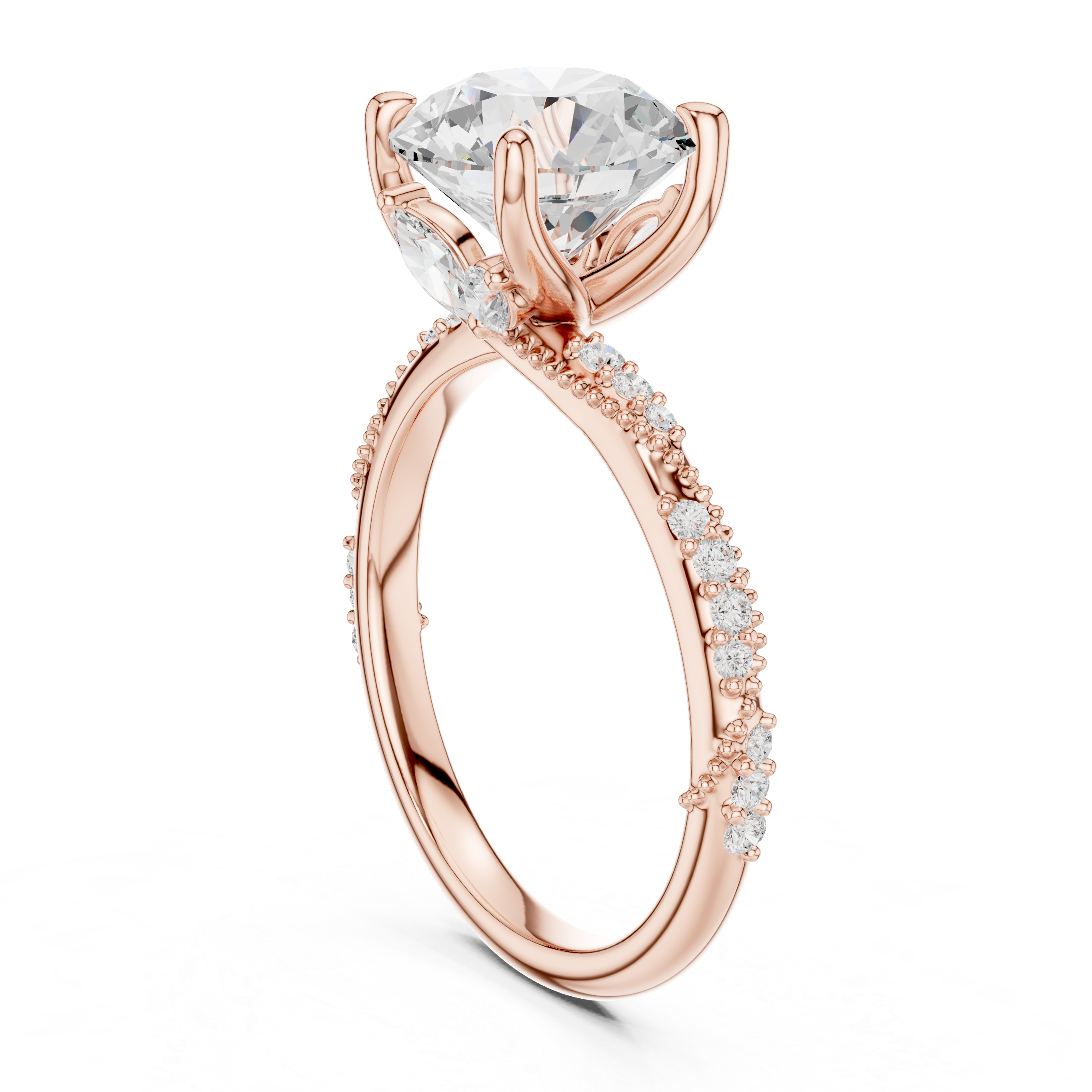 Sparkling Drop Diamond Necklace for luxury look