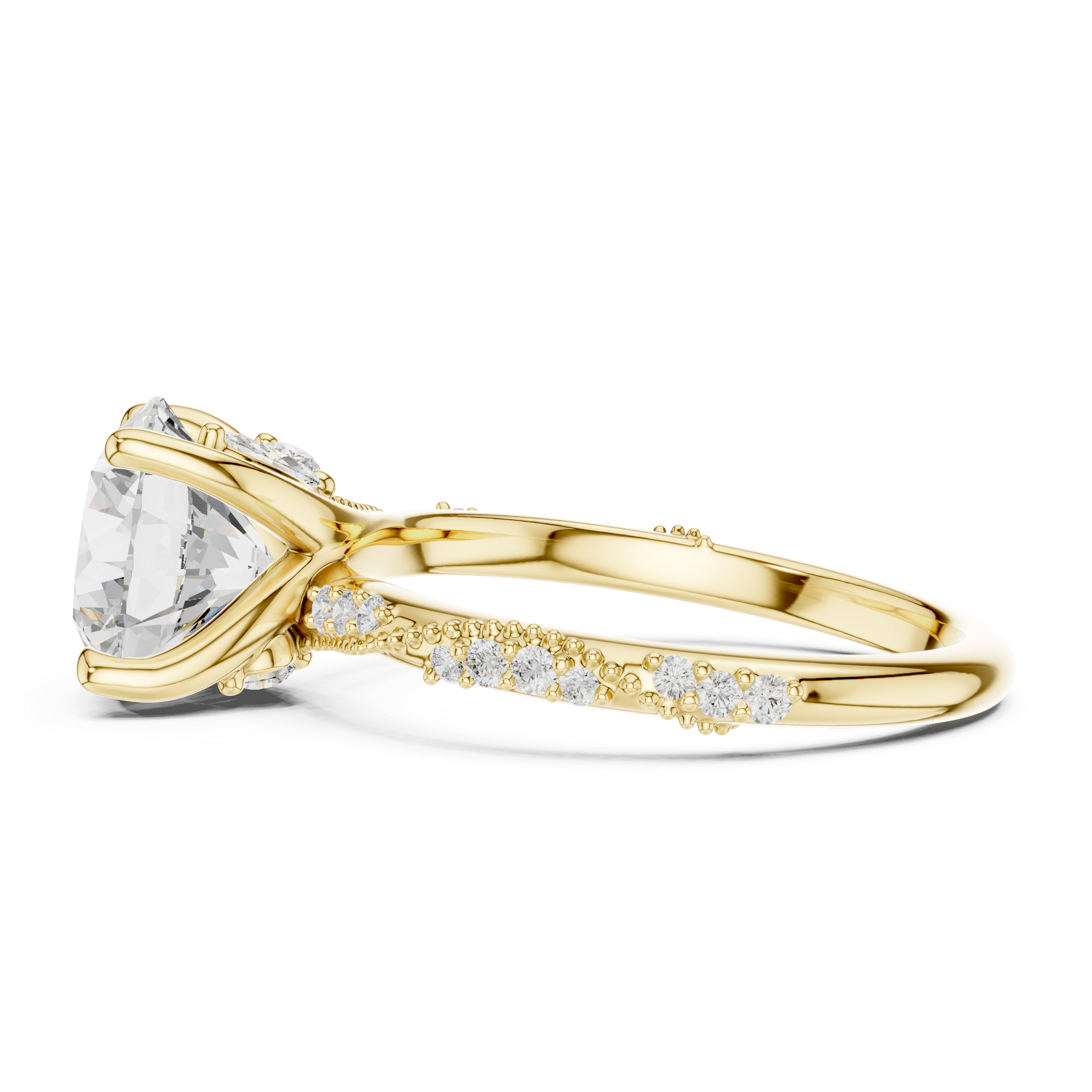 Elegant Diamond Daily Wear  masterpiece showing superior quality